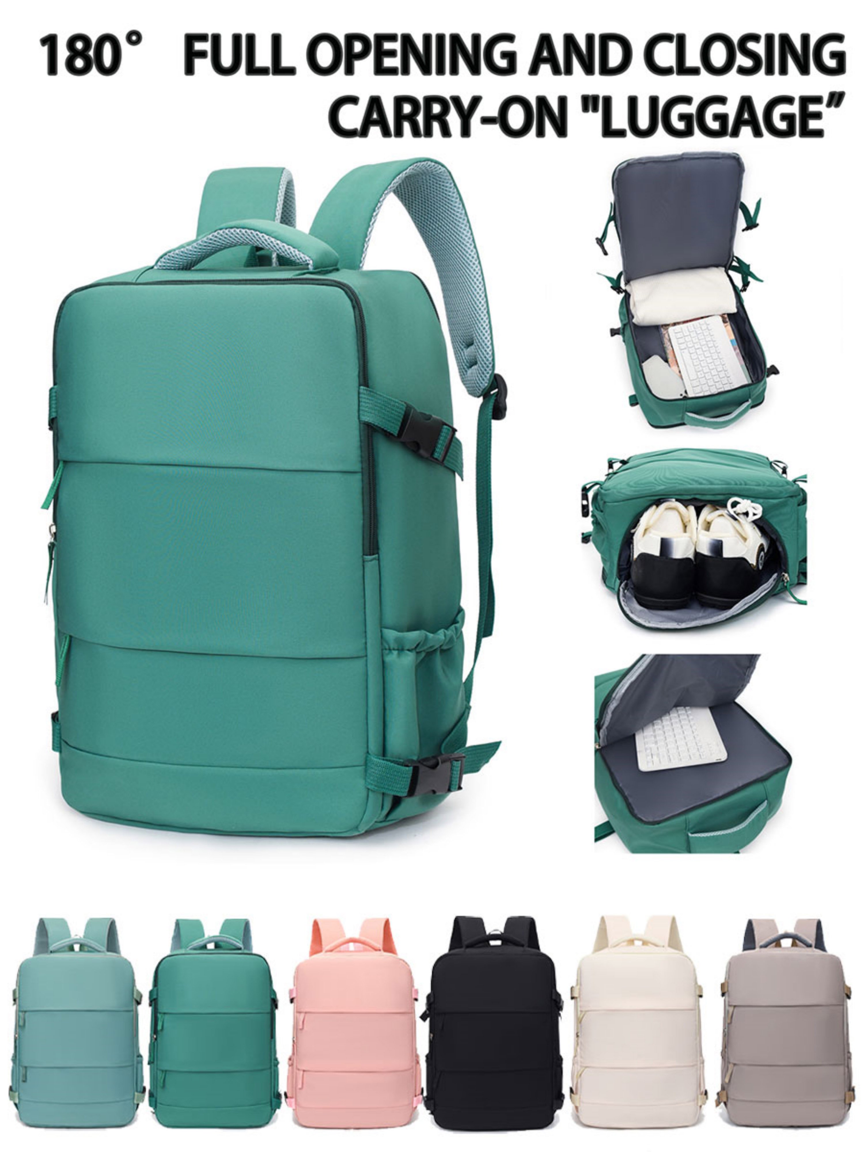 Backpack with Shoe Compartment