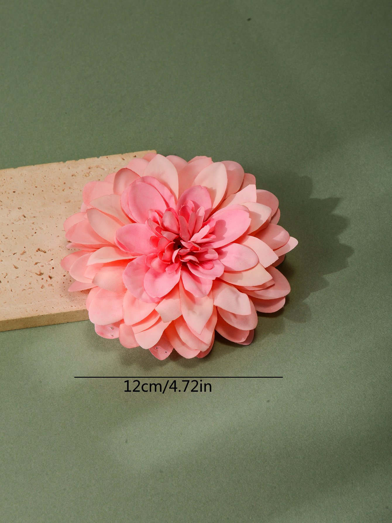 Light Pink Flower Hair Clip