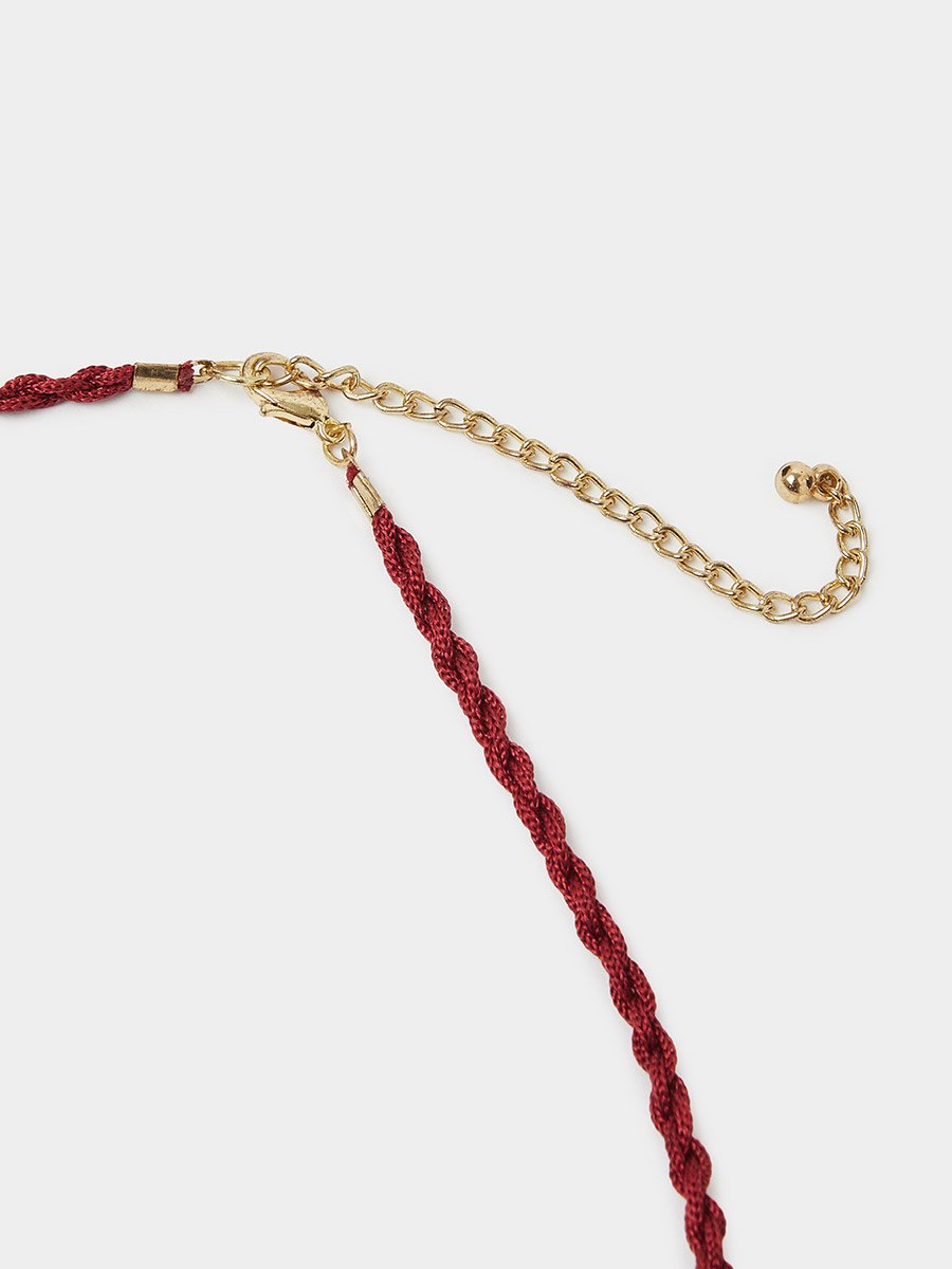 Multi-Color Beaded Necklace