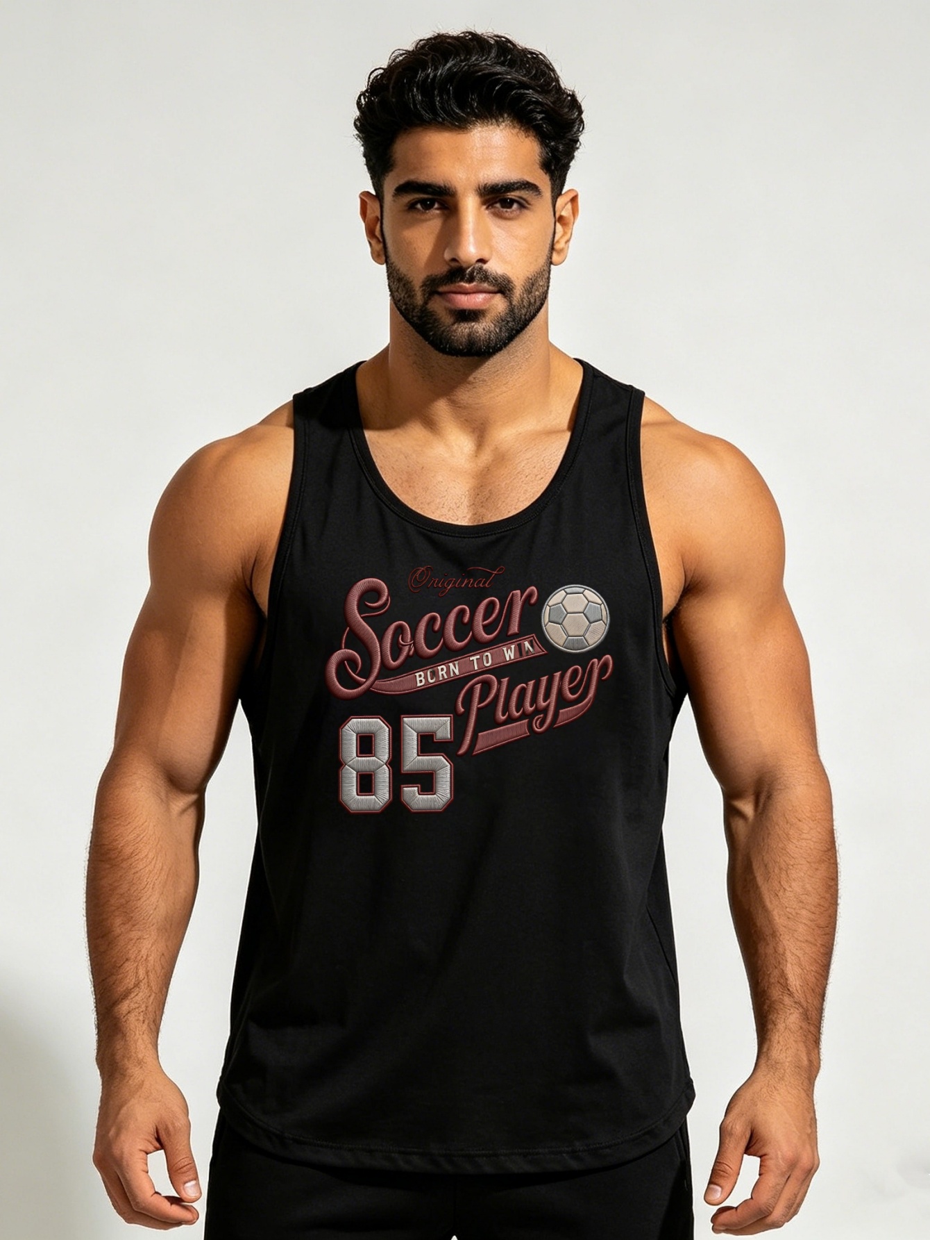 Men Printed Lightweight Tank Top