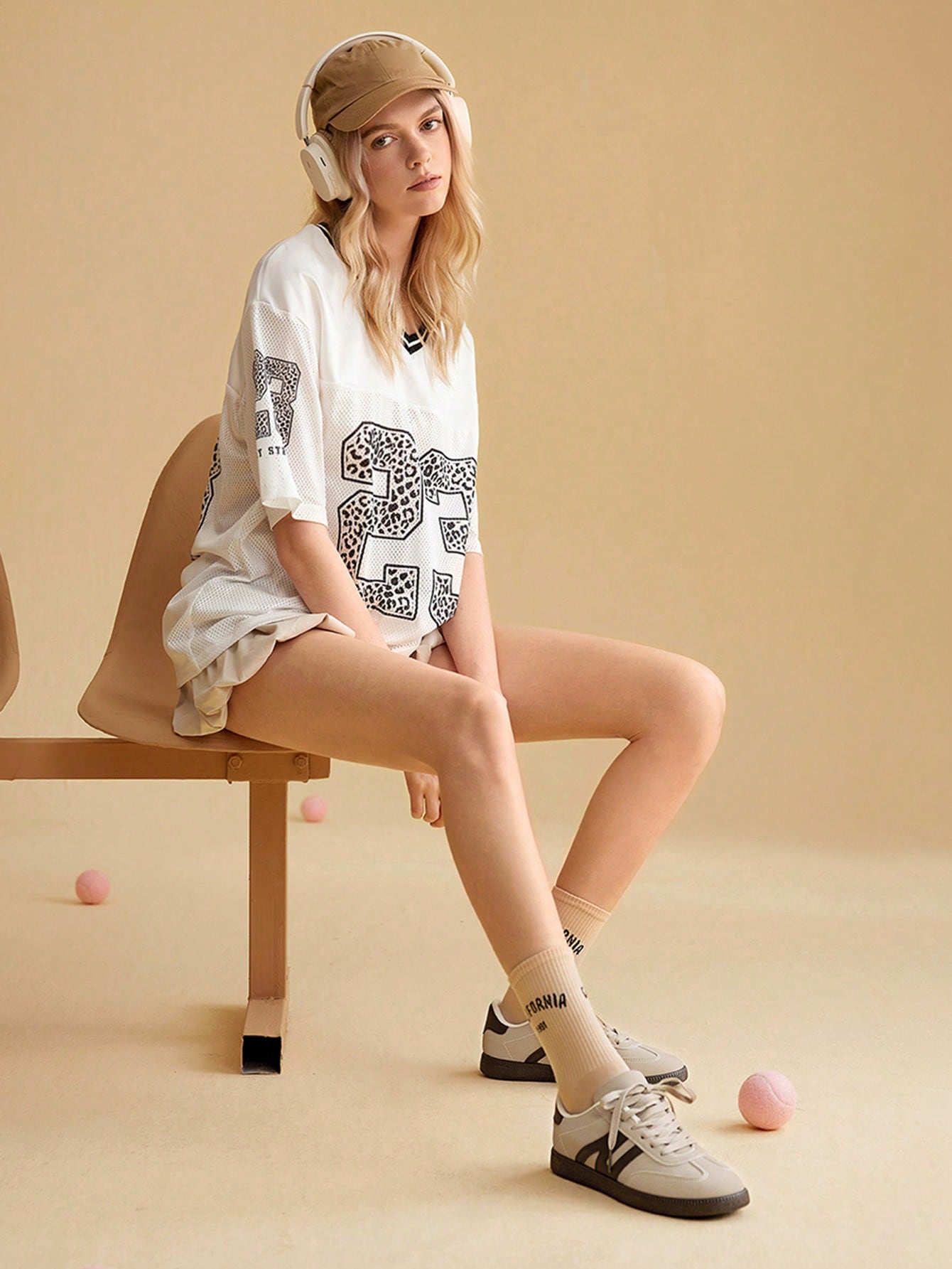 Womens Beige PU Leather Casual Sneakers - Everyday Comfort and Style