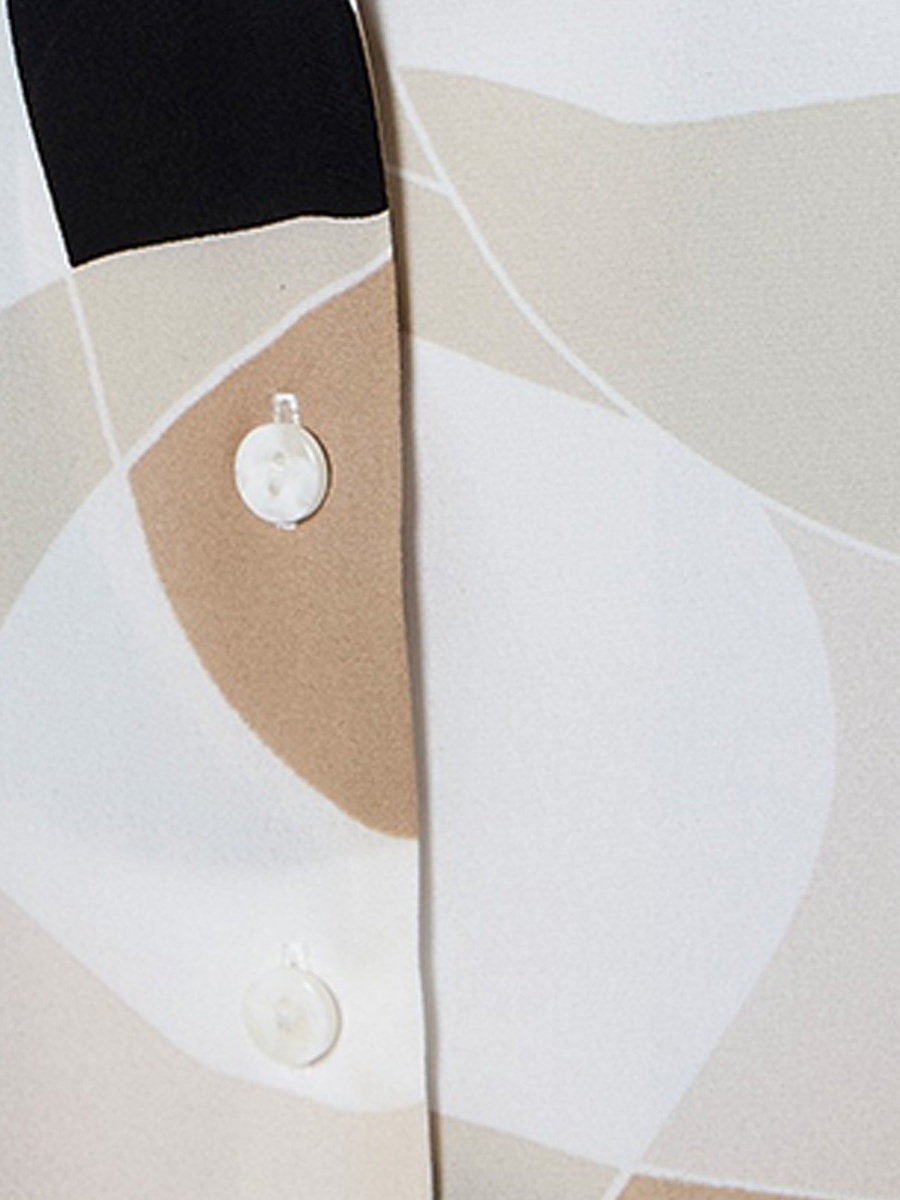 Regular Fit  High-Low Shirt with Notch Collar