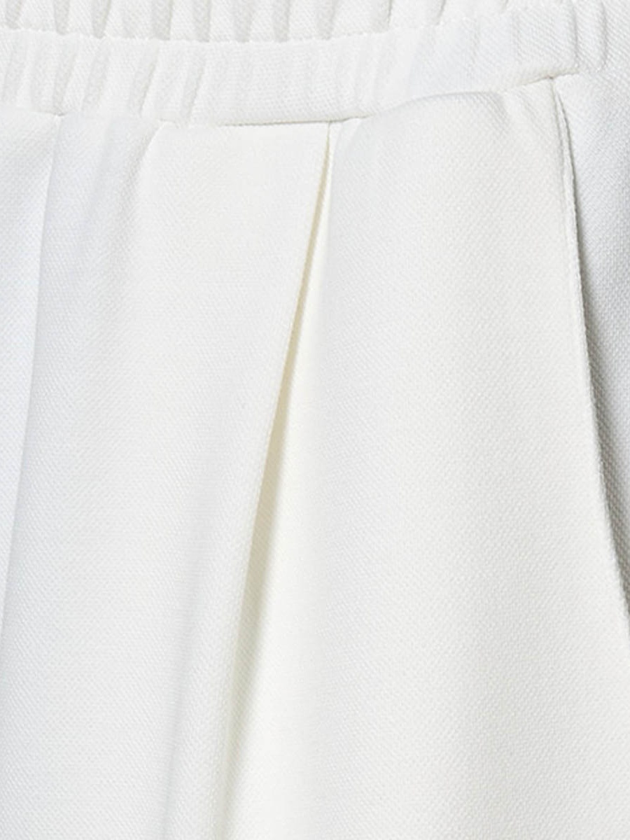 Women Elasticated Waist Wide Leg Pants