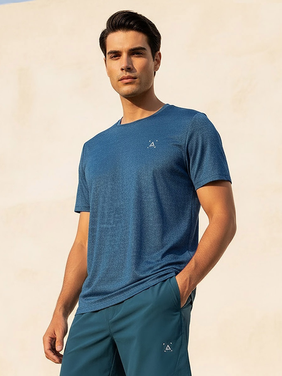 Men 4-Way Stretch Performance T-Shirt