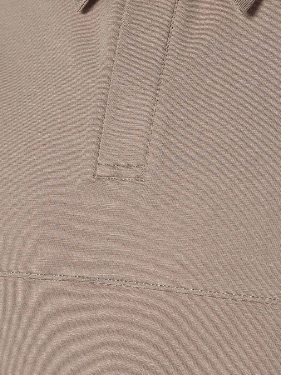 Men Panelled Polo T-Shirt