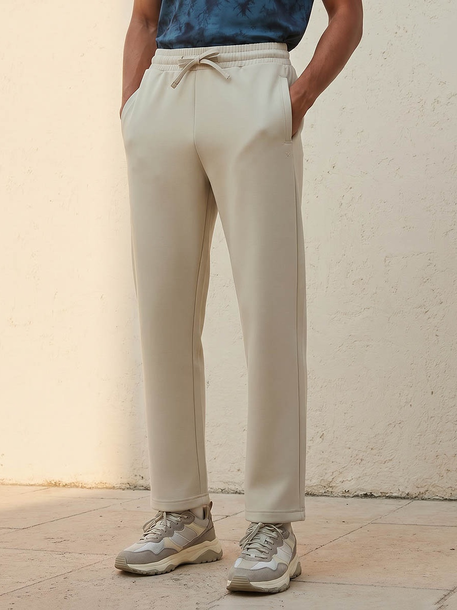 Men Plain Track Pants