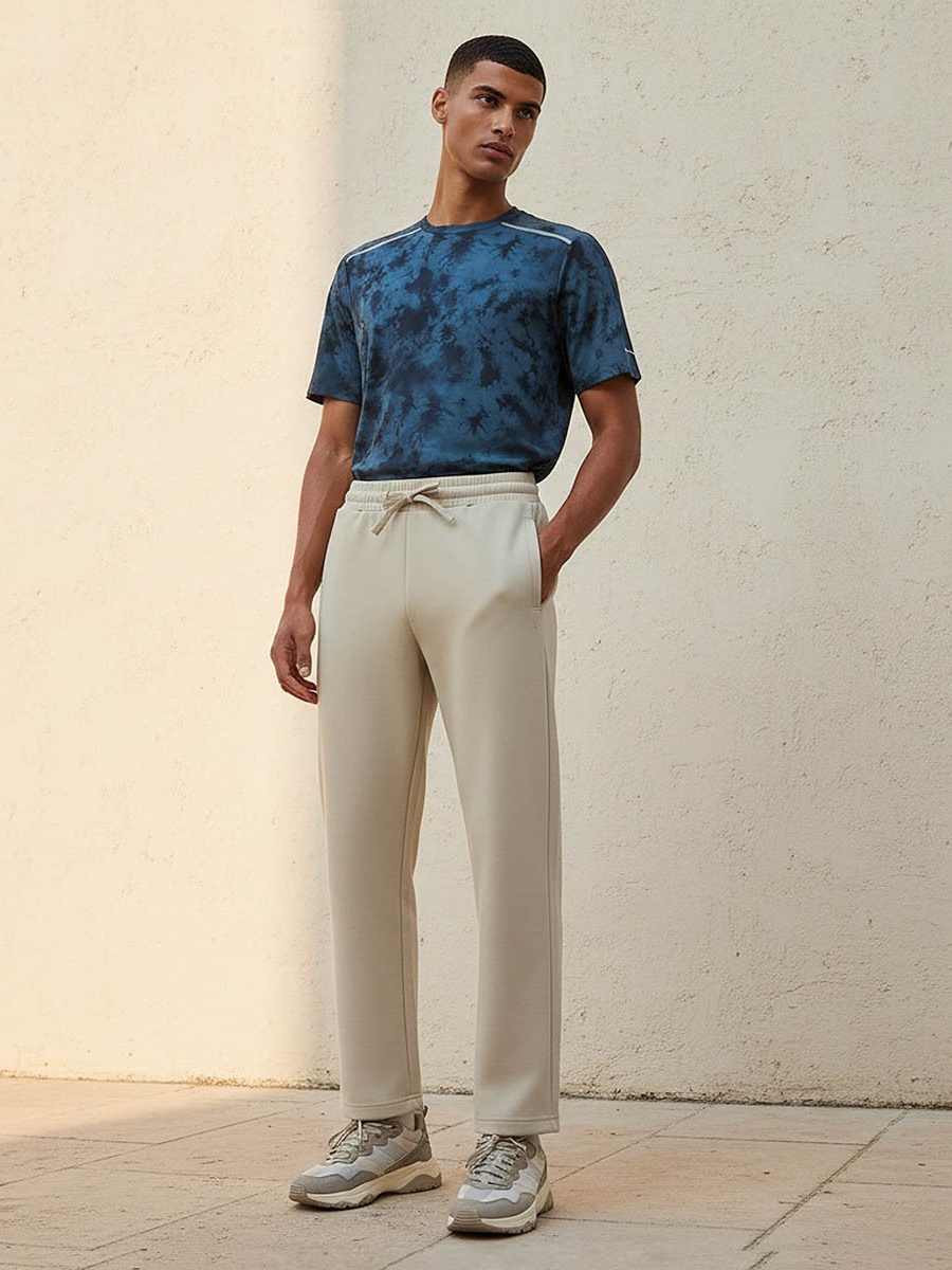 Men Plain Track Pants