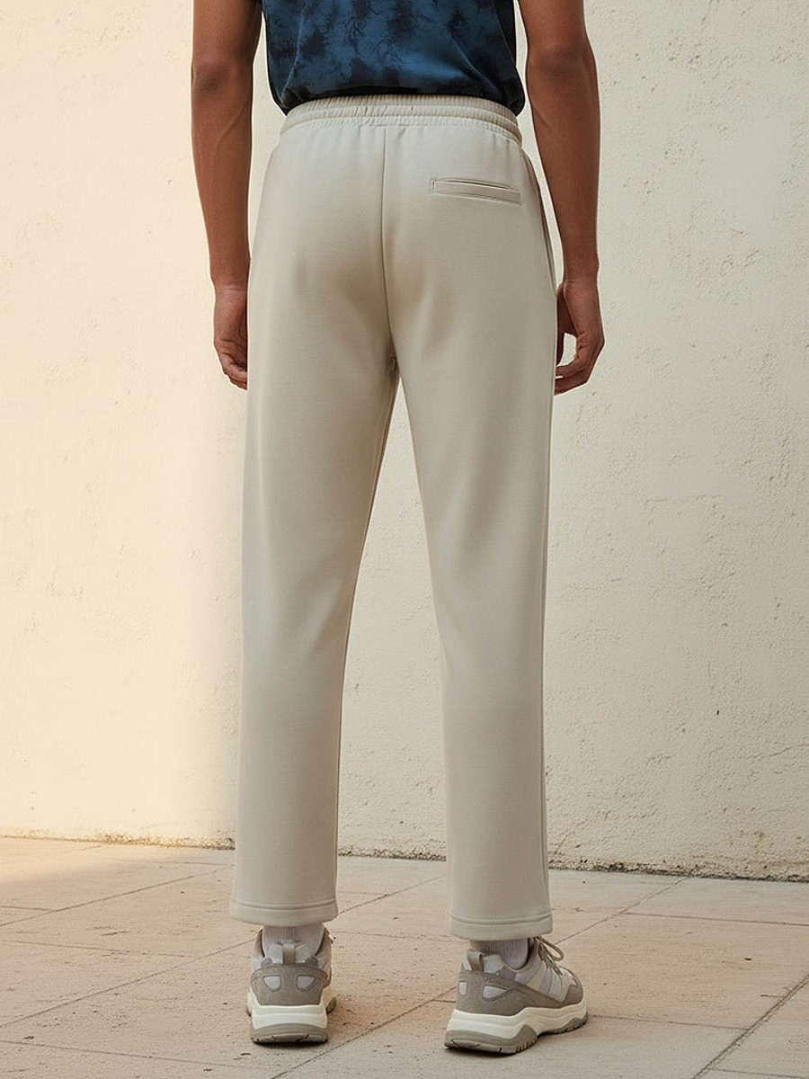 Men Plain Track Pants
