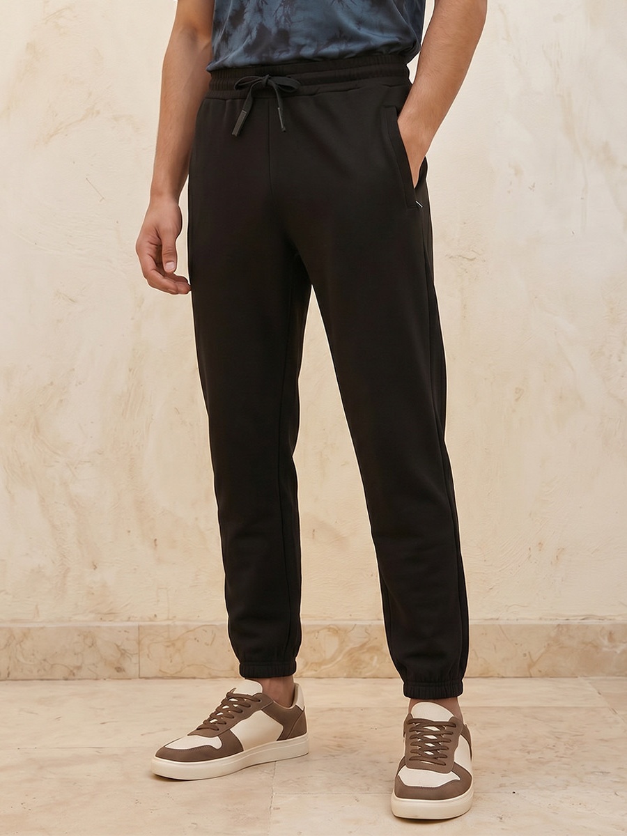 Regular Fit Joggers with Pockets