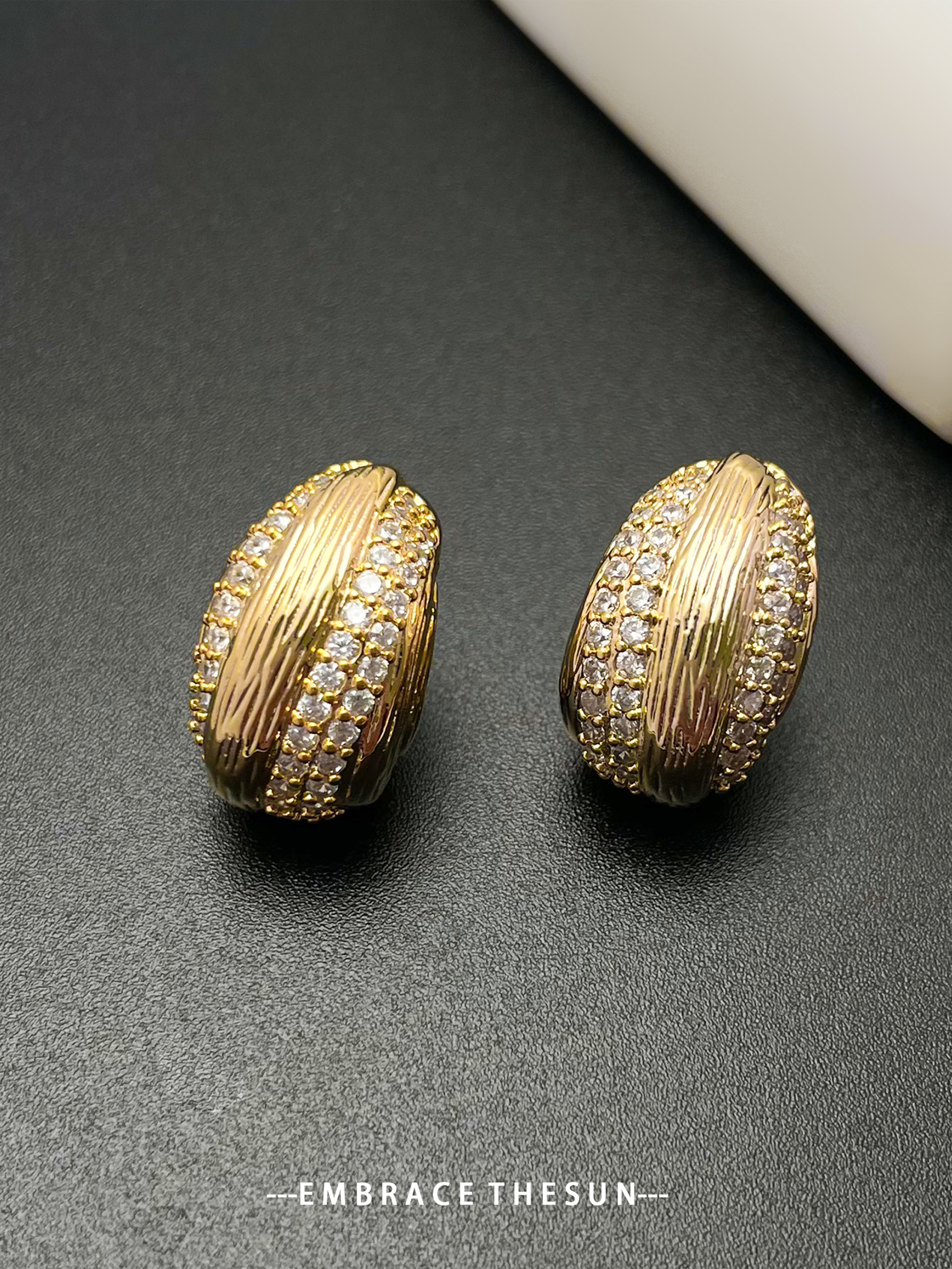 Embellished Drop Earrings