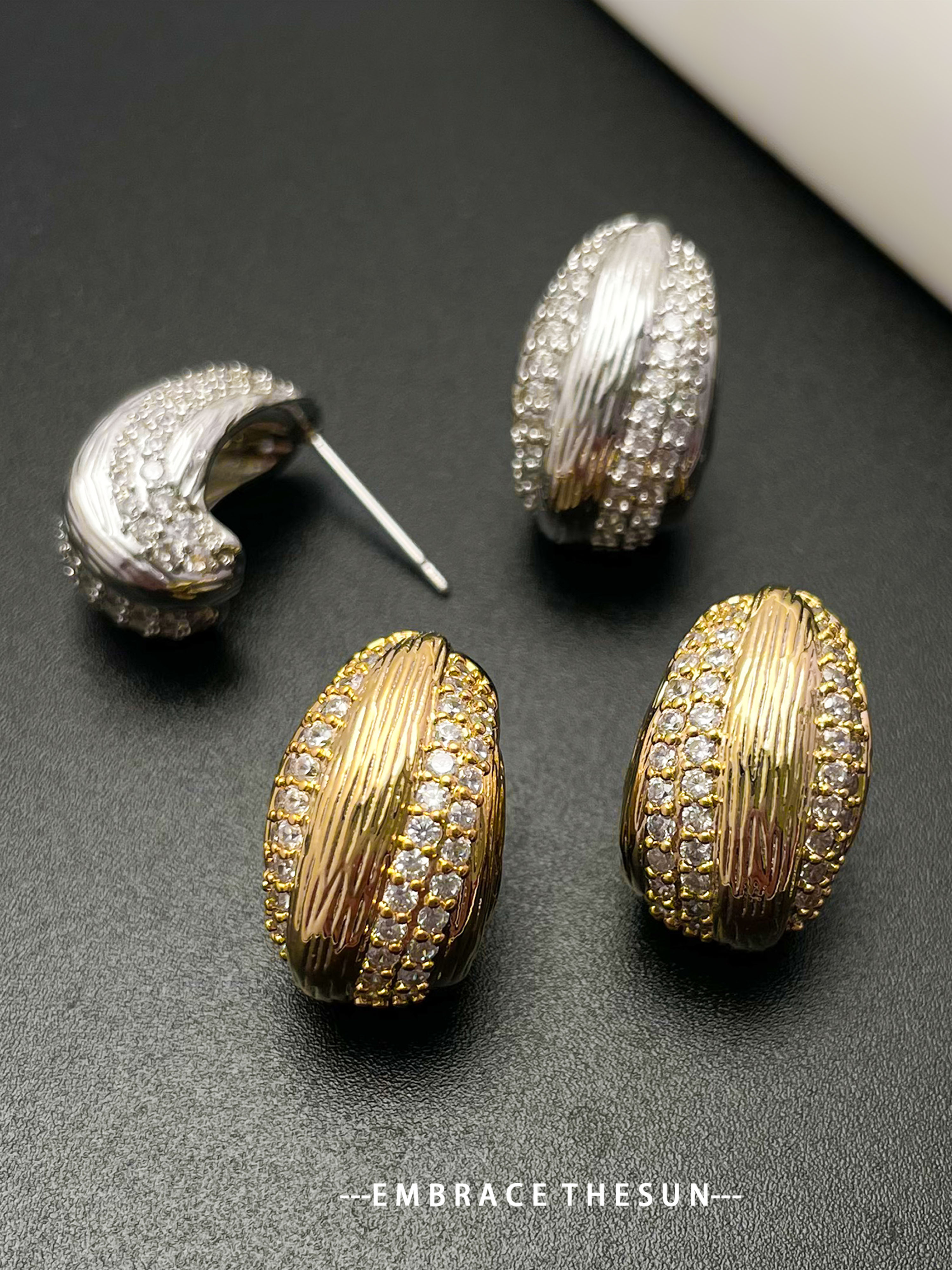 Embellished Drop Earrings