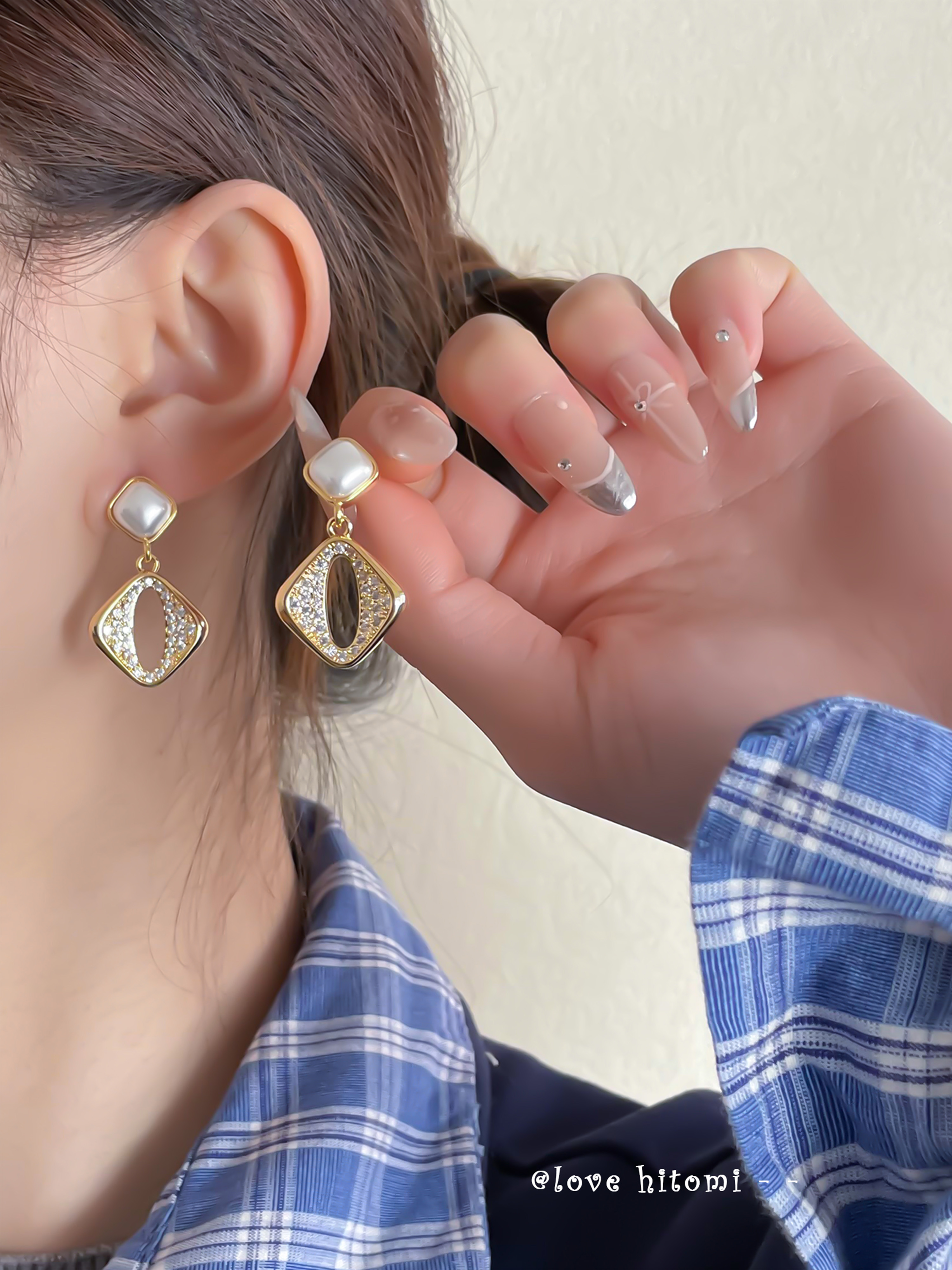 Embellished Dangle Earrings