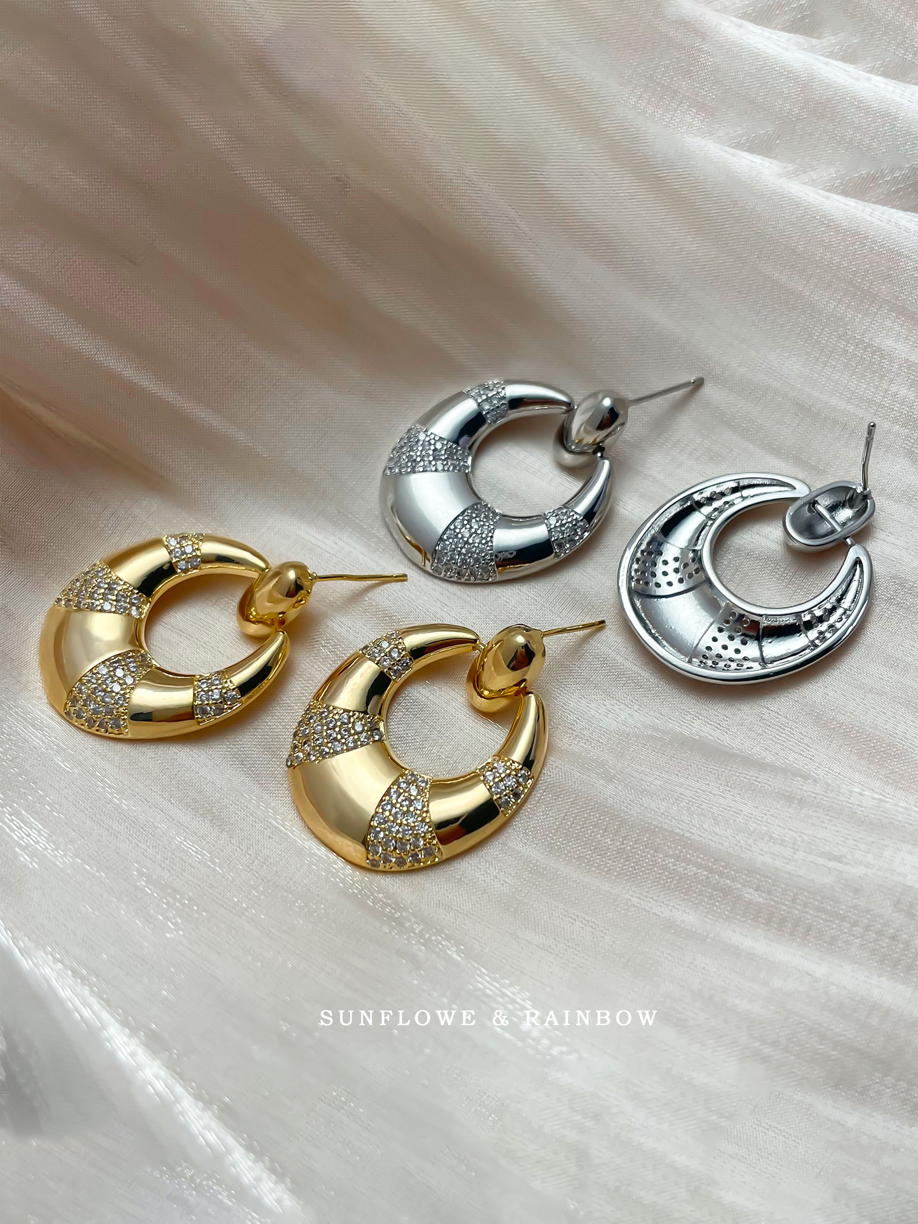 Embellished Dangle Earrings