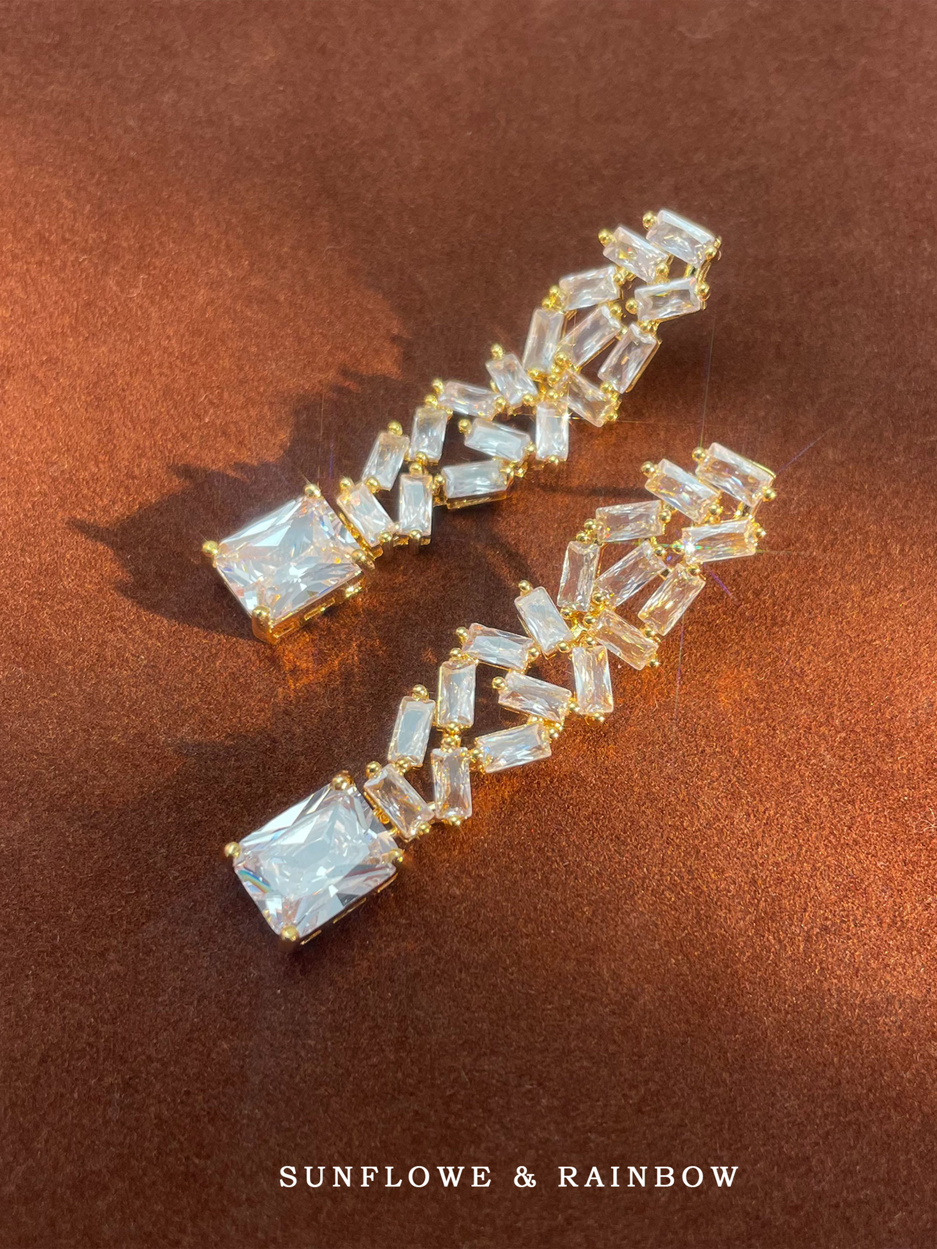 Embellished Dangle Earrings