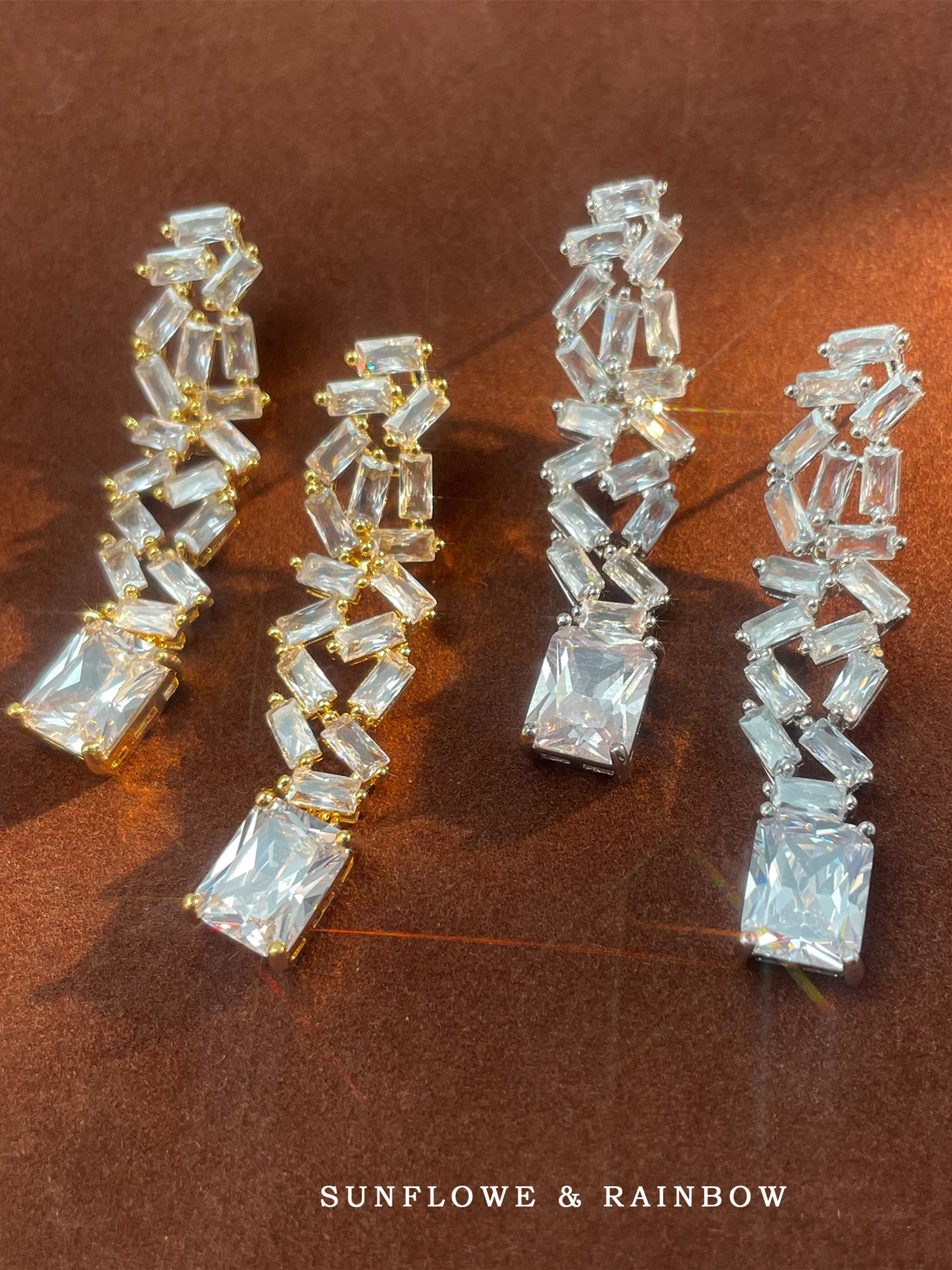 Embellished Dangle Earrings