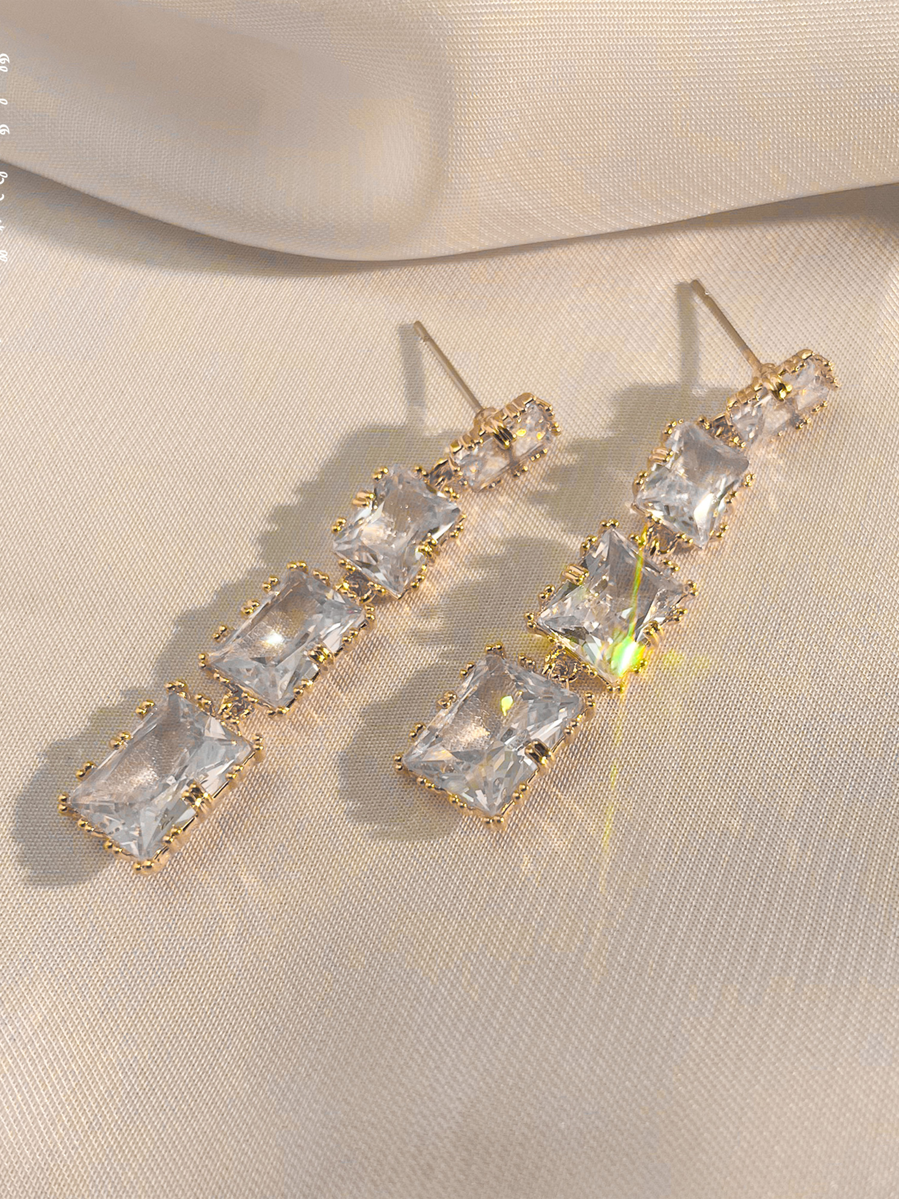 Embellished Dangle Earrings
