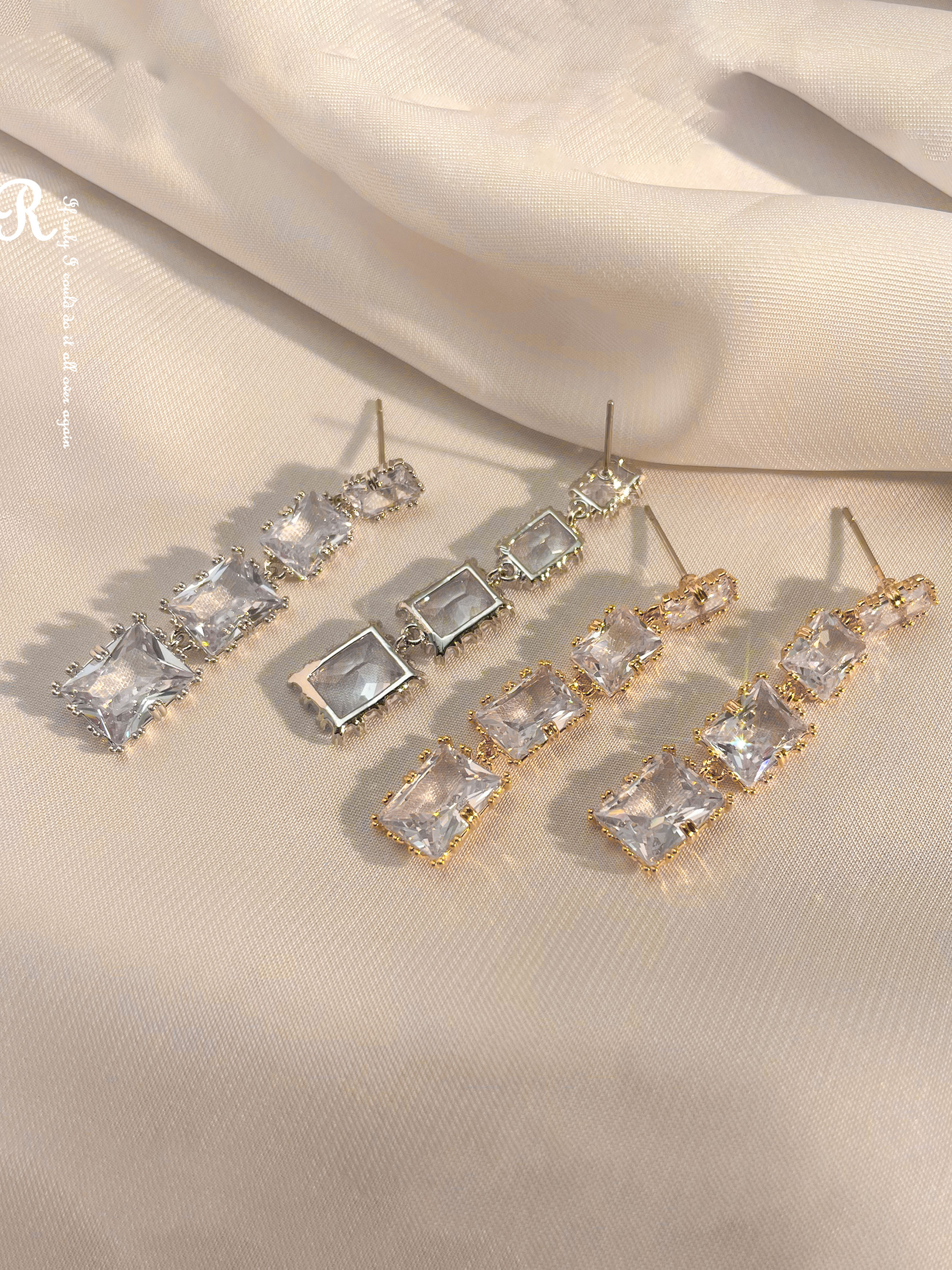 Embellished Dangle Earrings