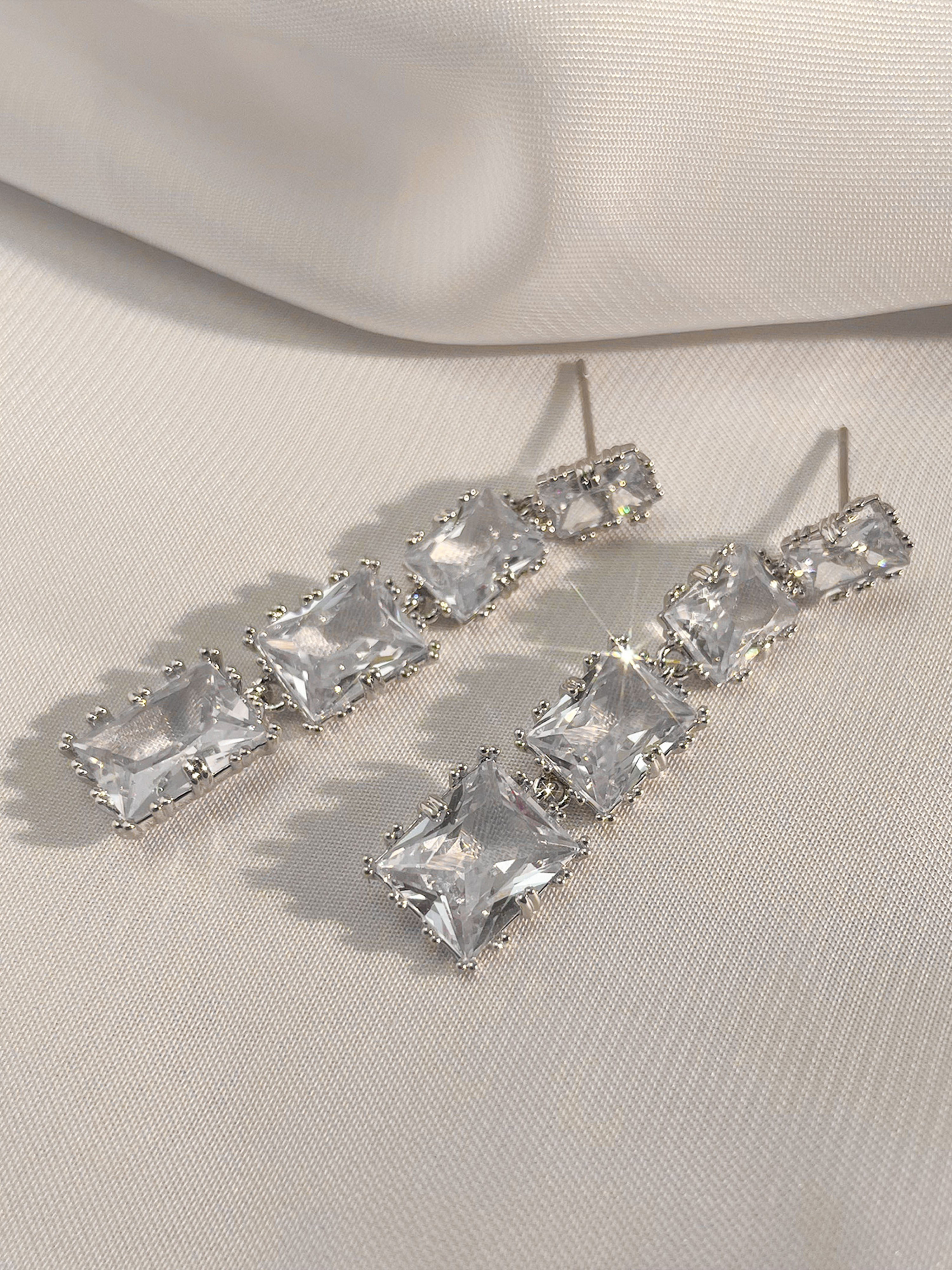 Embellished Dangle Earrings