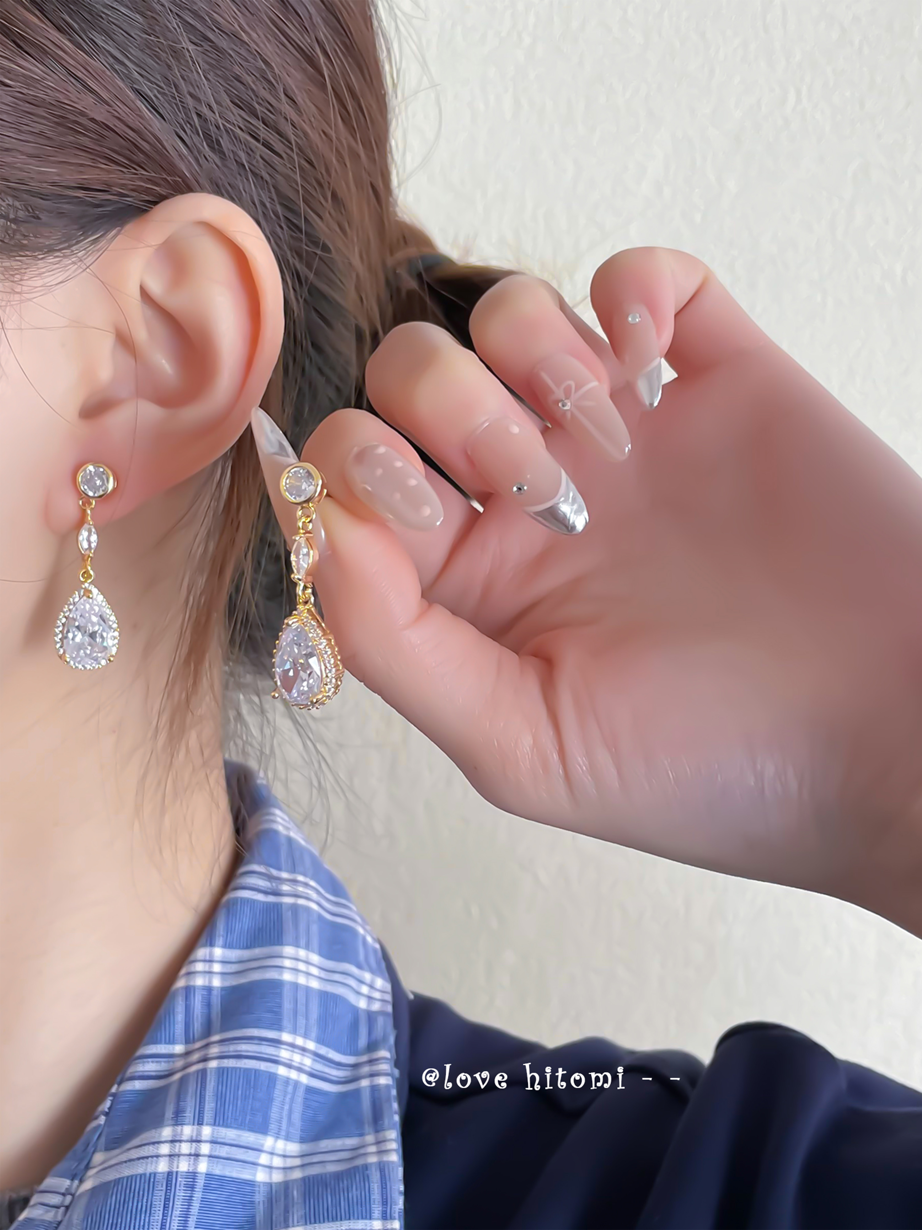 Embellished Dangle Earrings