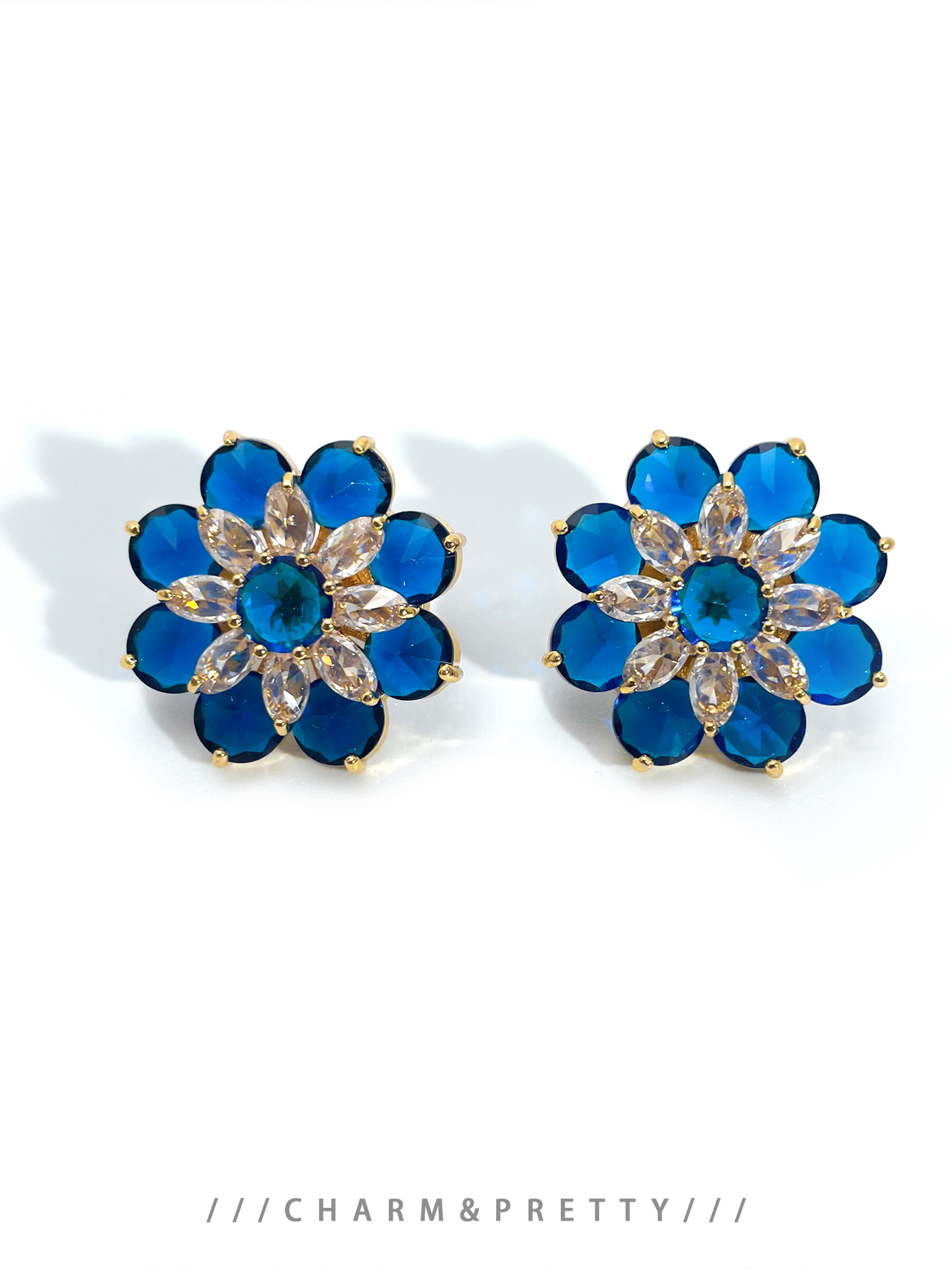 Flower Stud Earrings