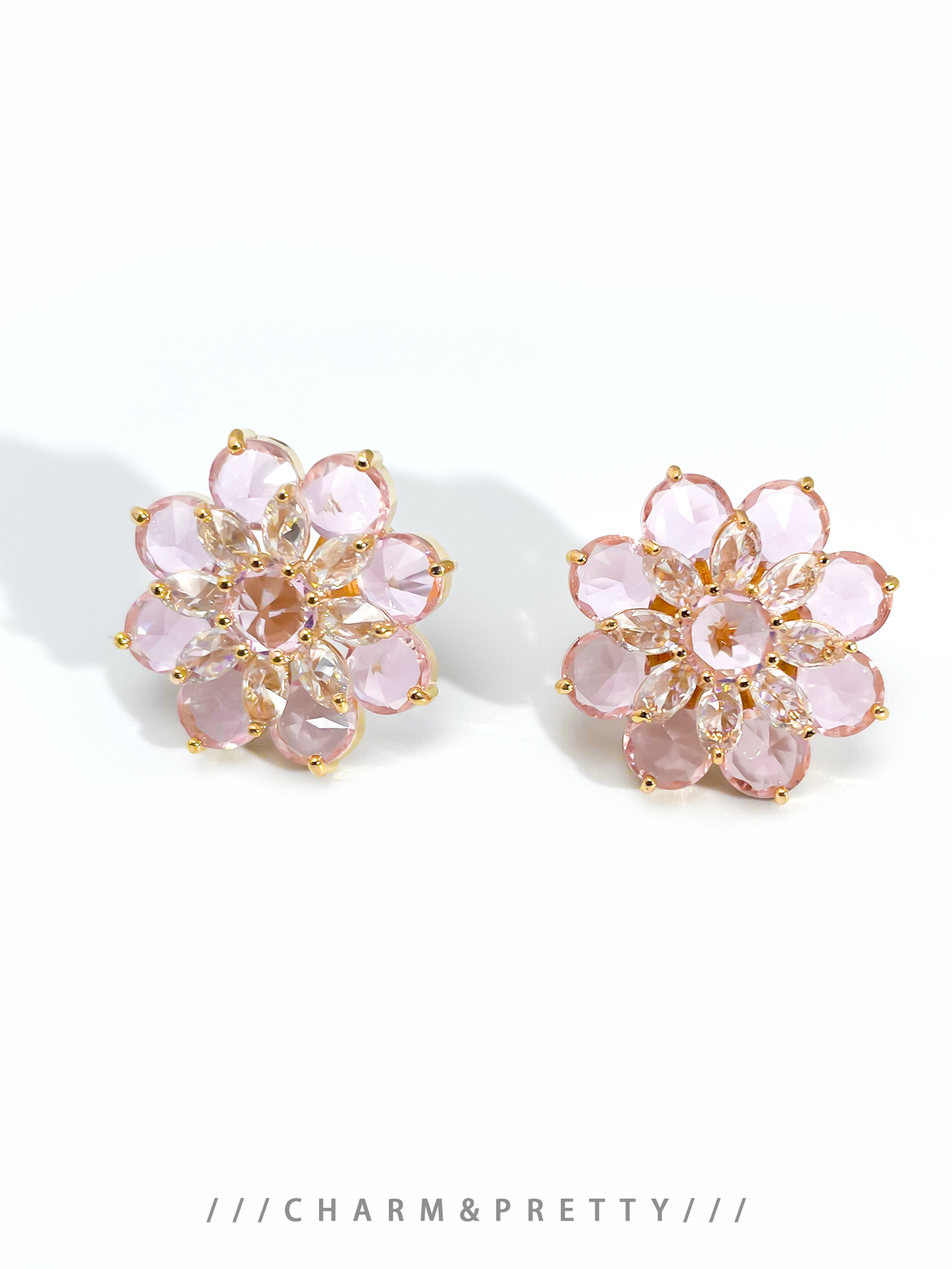 Flower Stud Earrings