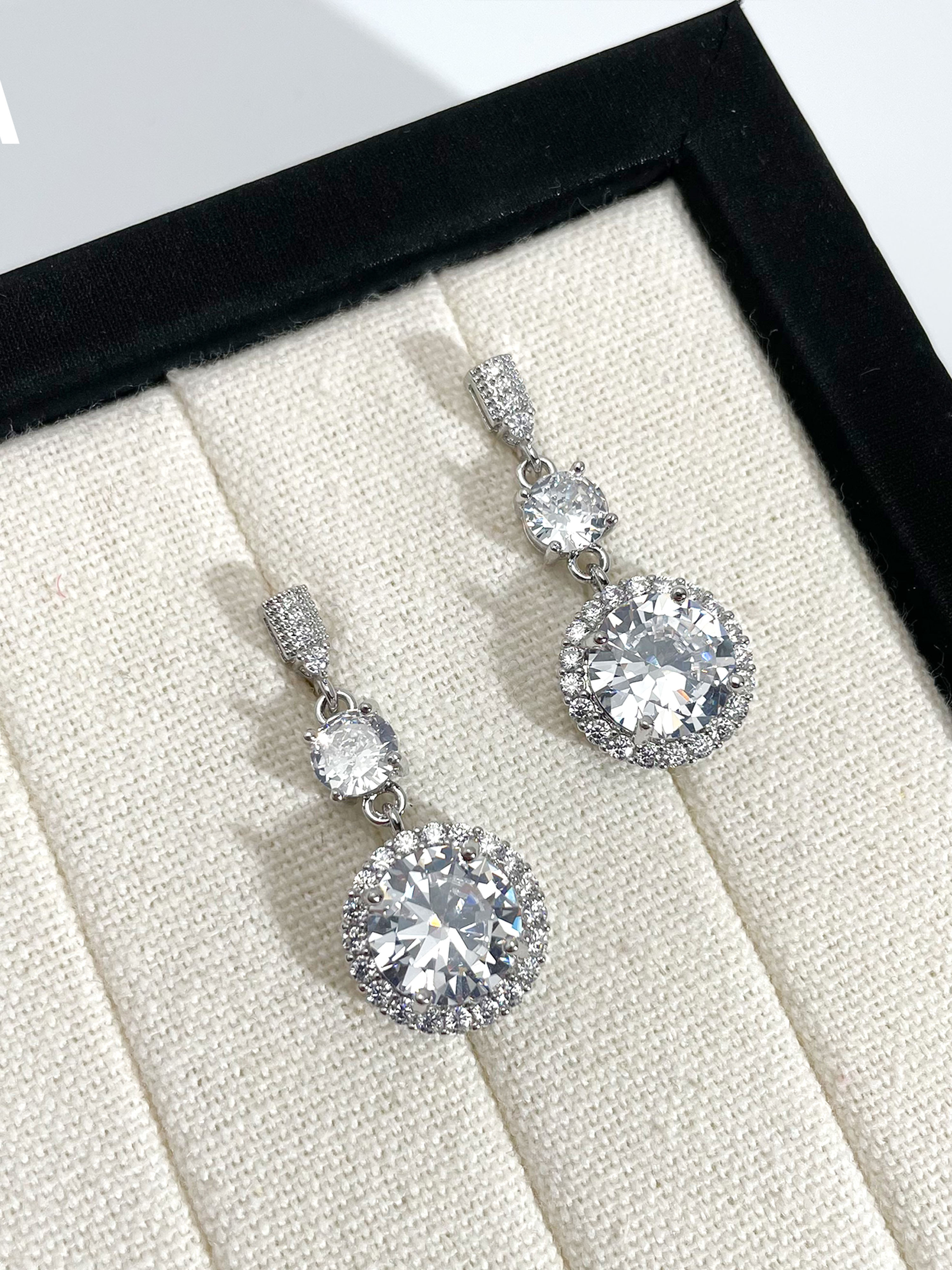 Embellished Dangle Earrings