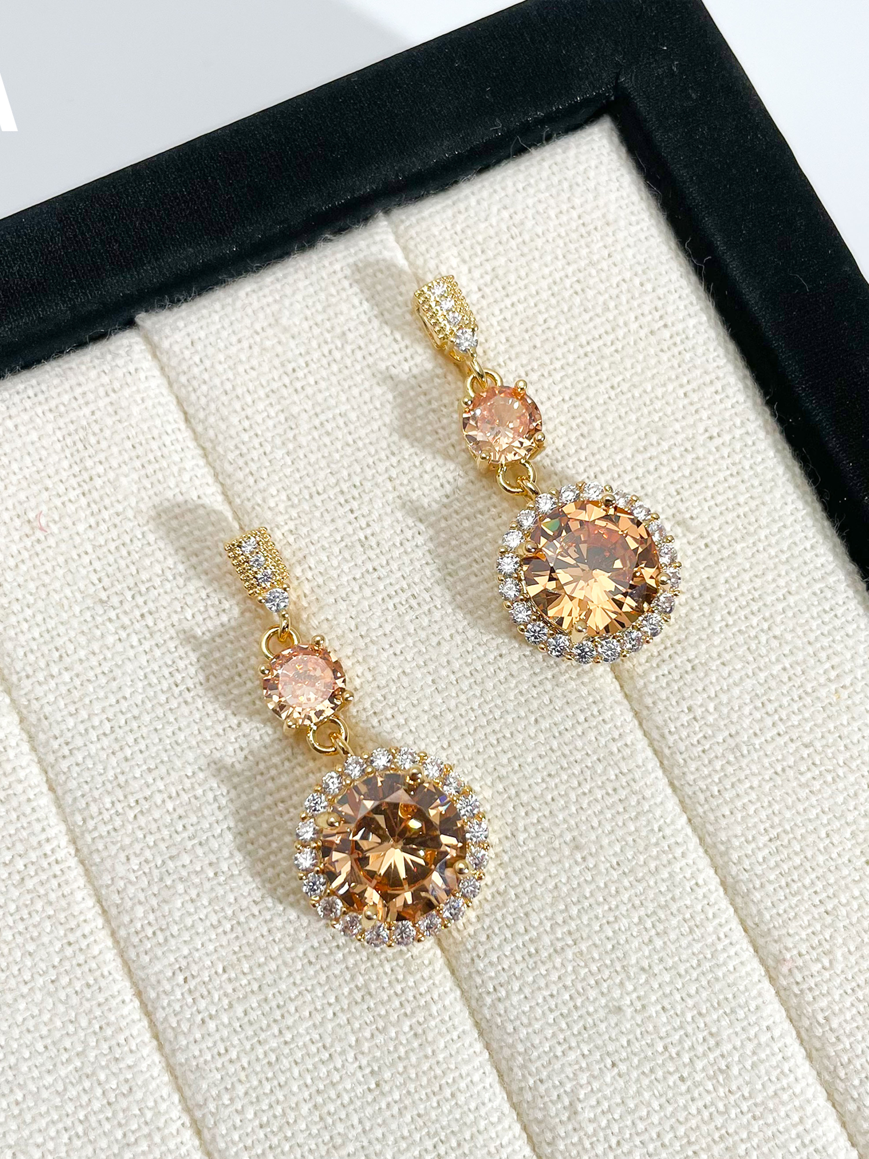 Embellished Dangle Earrings