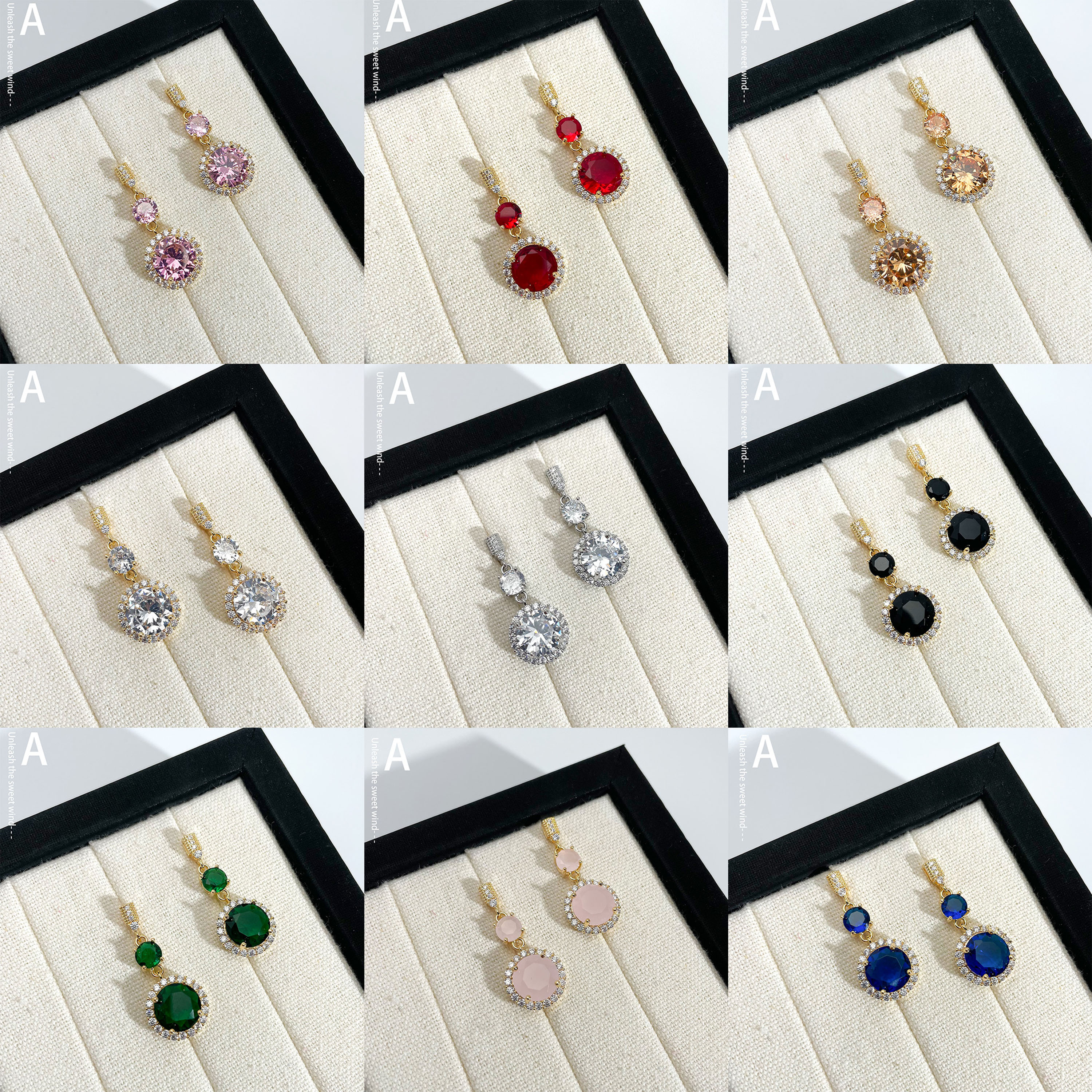 Embellished Dangle Earrings