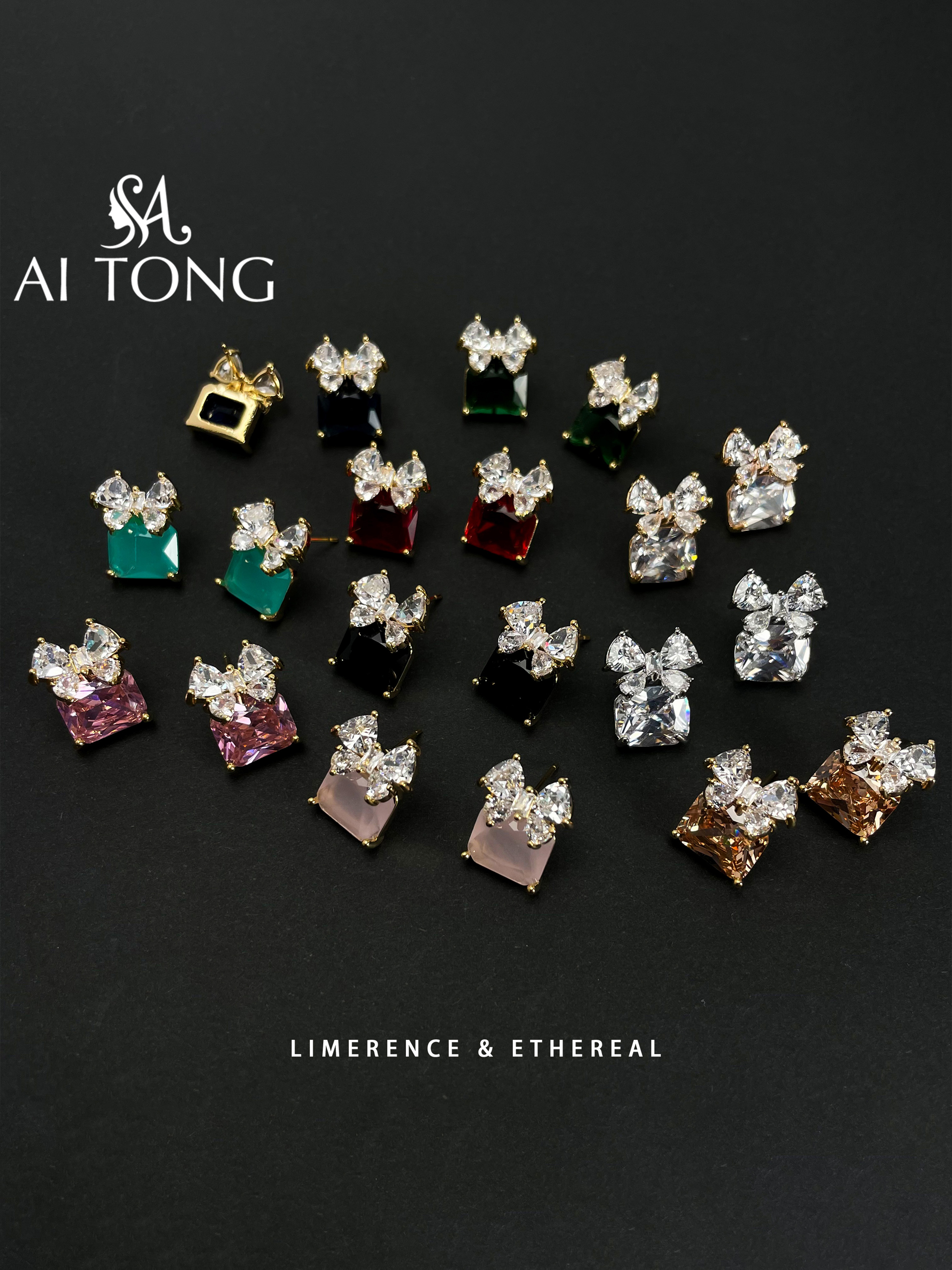 Embellished Stud Earrings