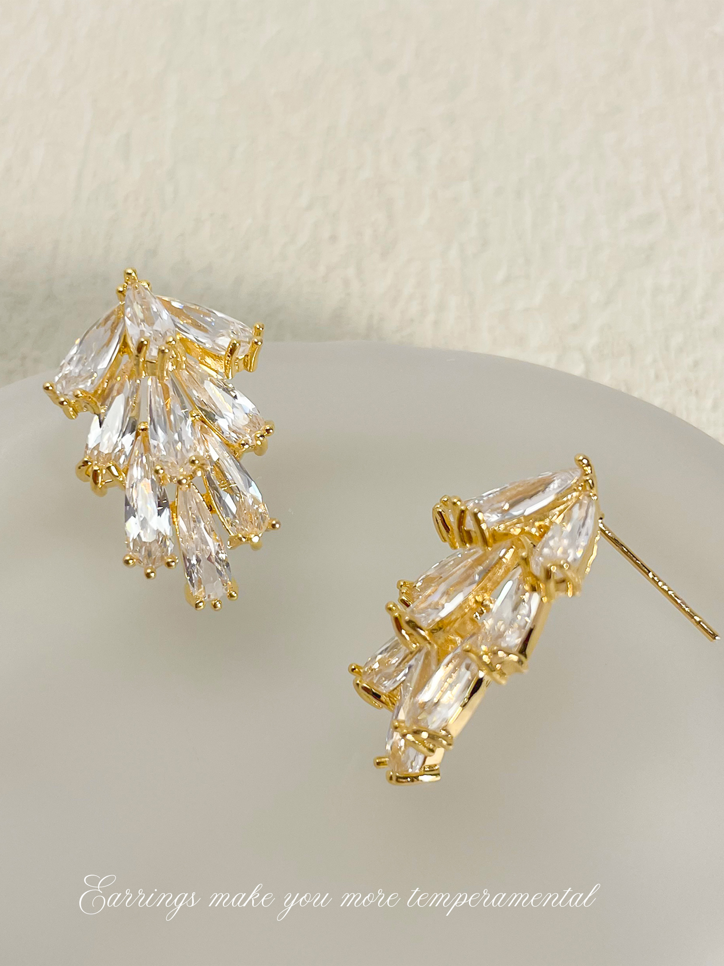 Embellished Drop Earrings