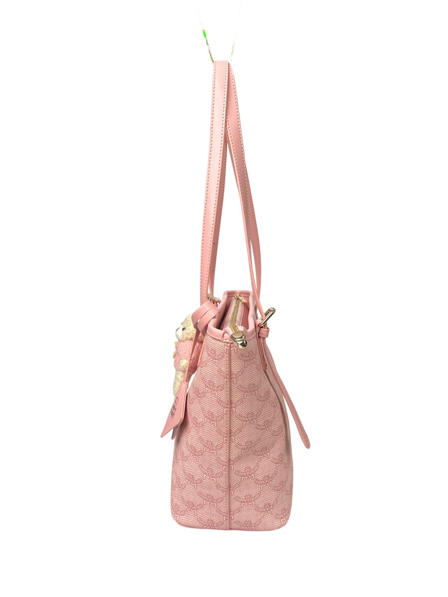 Printed Tote Bag with Charm