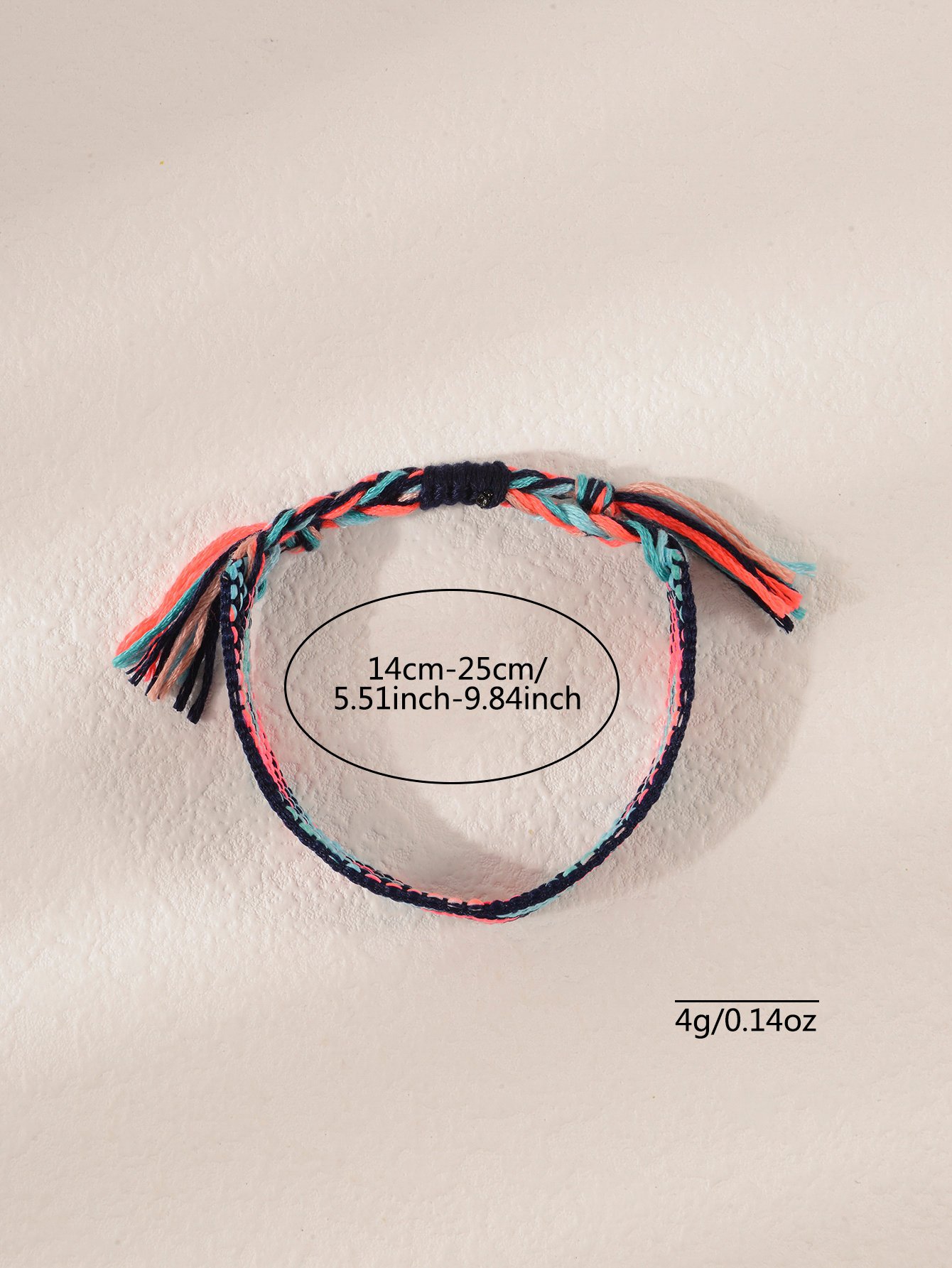 Geometric Woven Friendship Bracelet