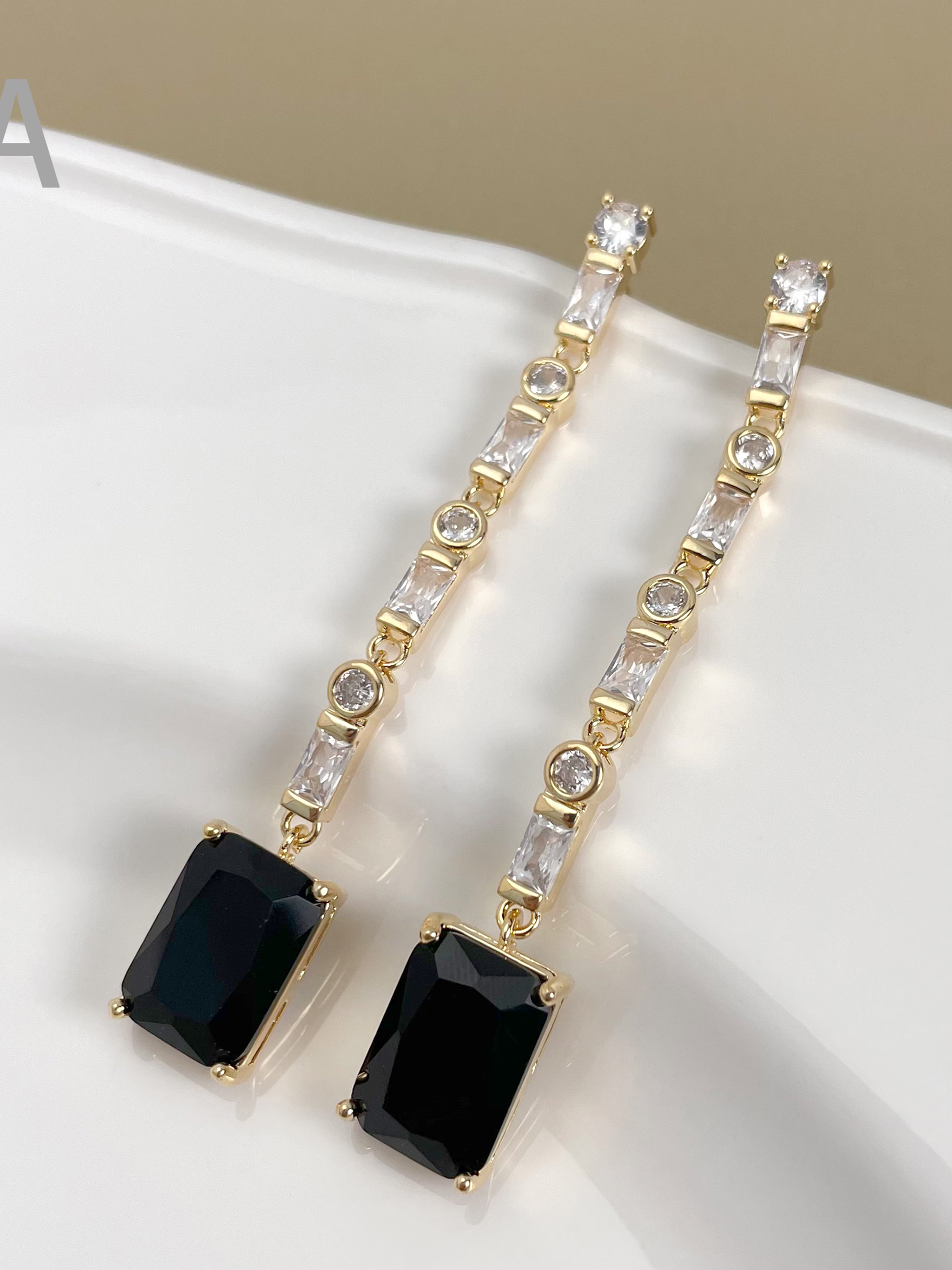 Embellished Dangle Earrings