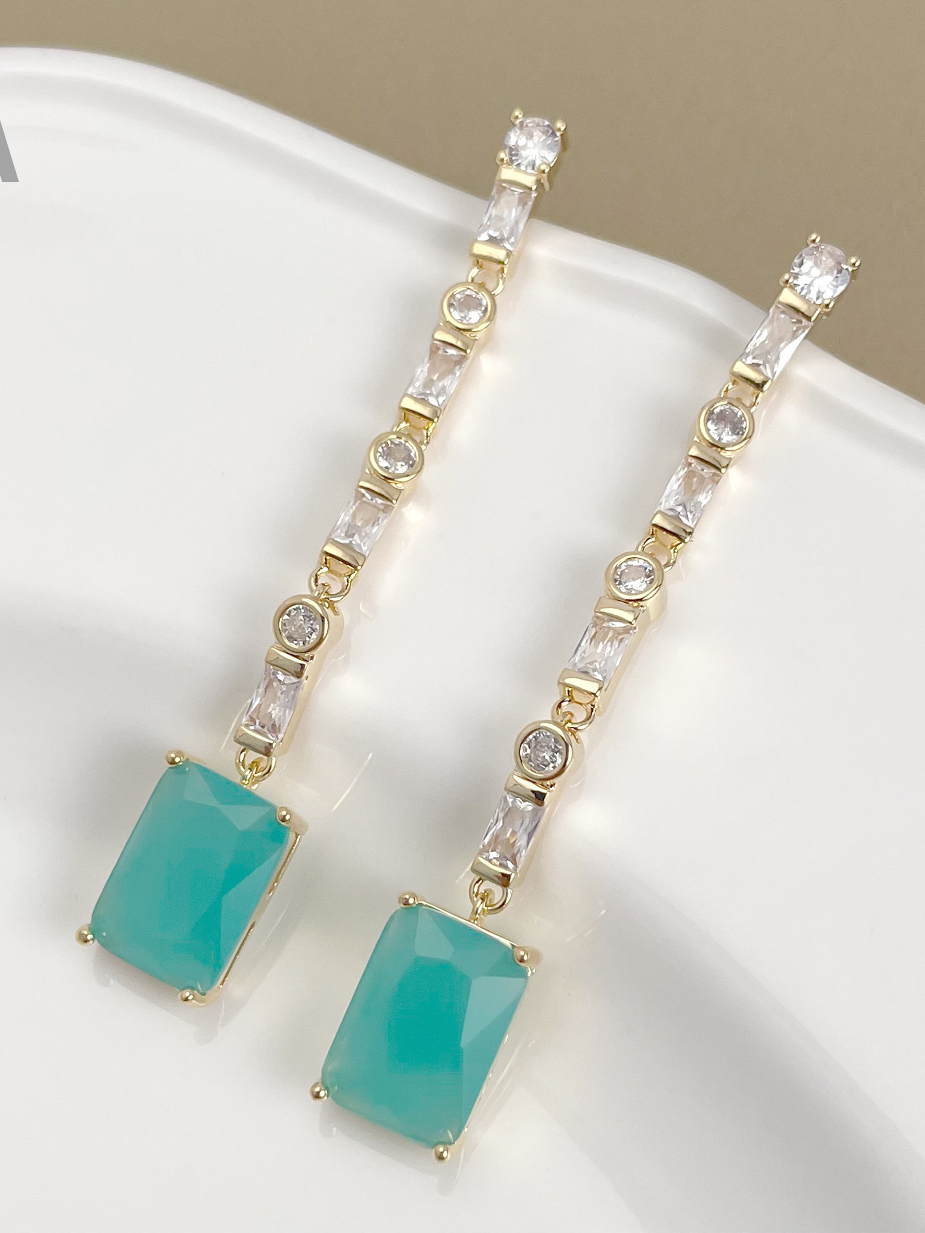 Embellished Dangle Earrings