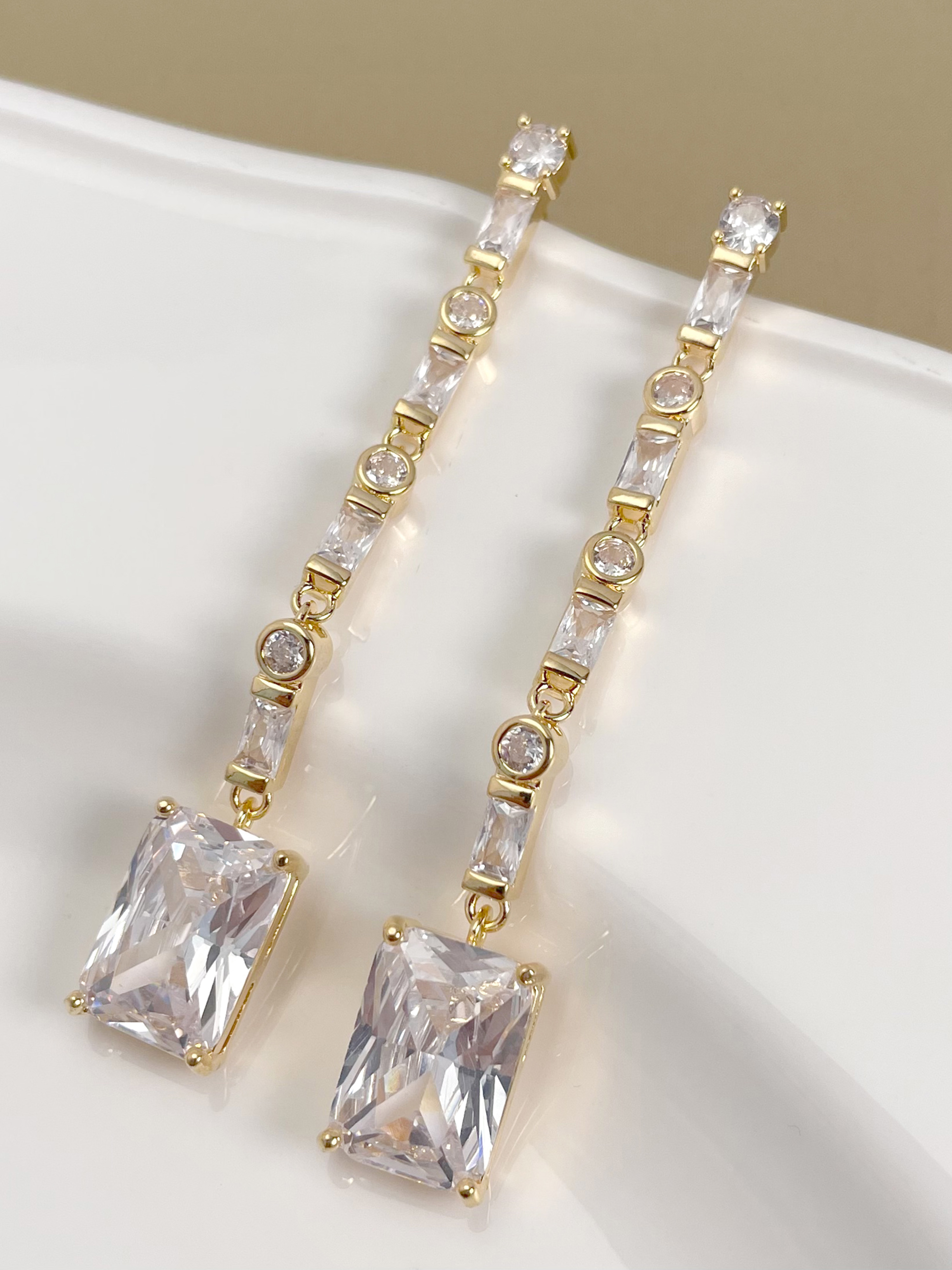 Embellished Dangle Earrings