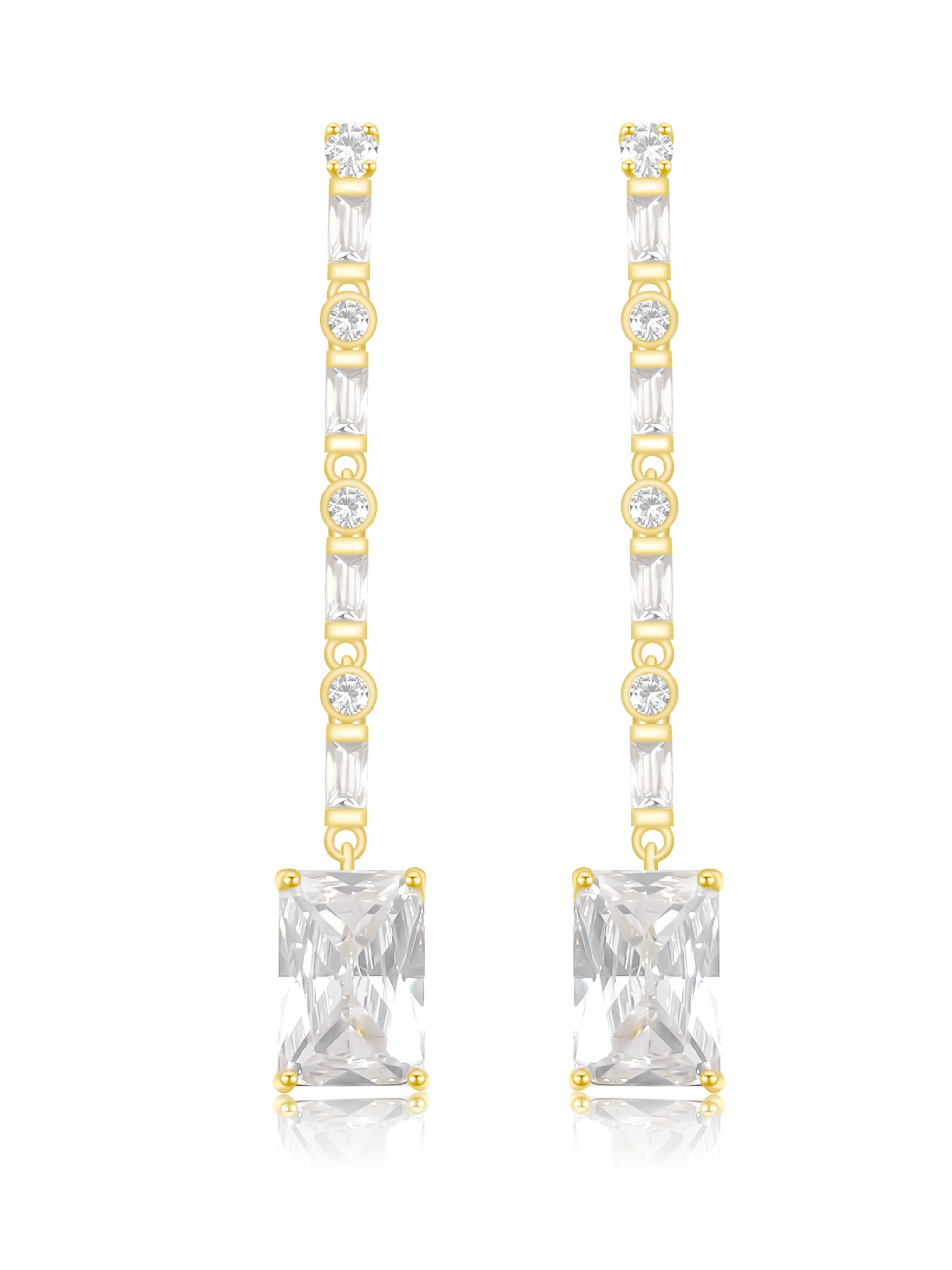 Embellished Dangle Earrings