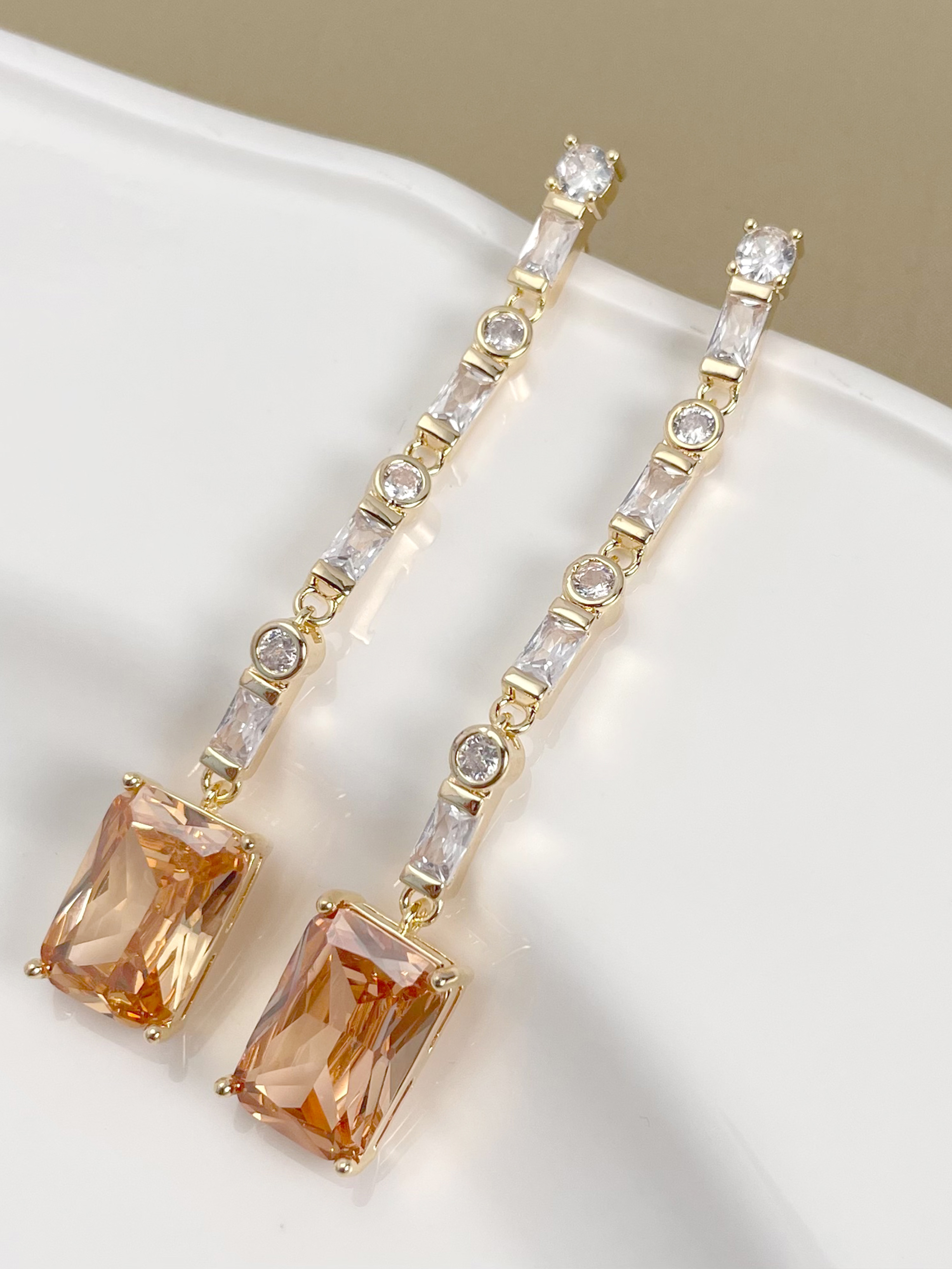 Embellished Dangle Earrings