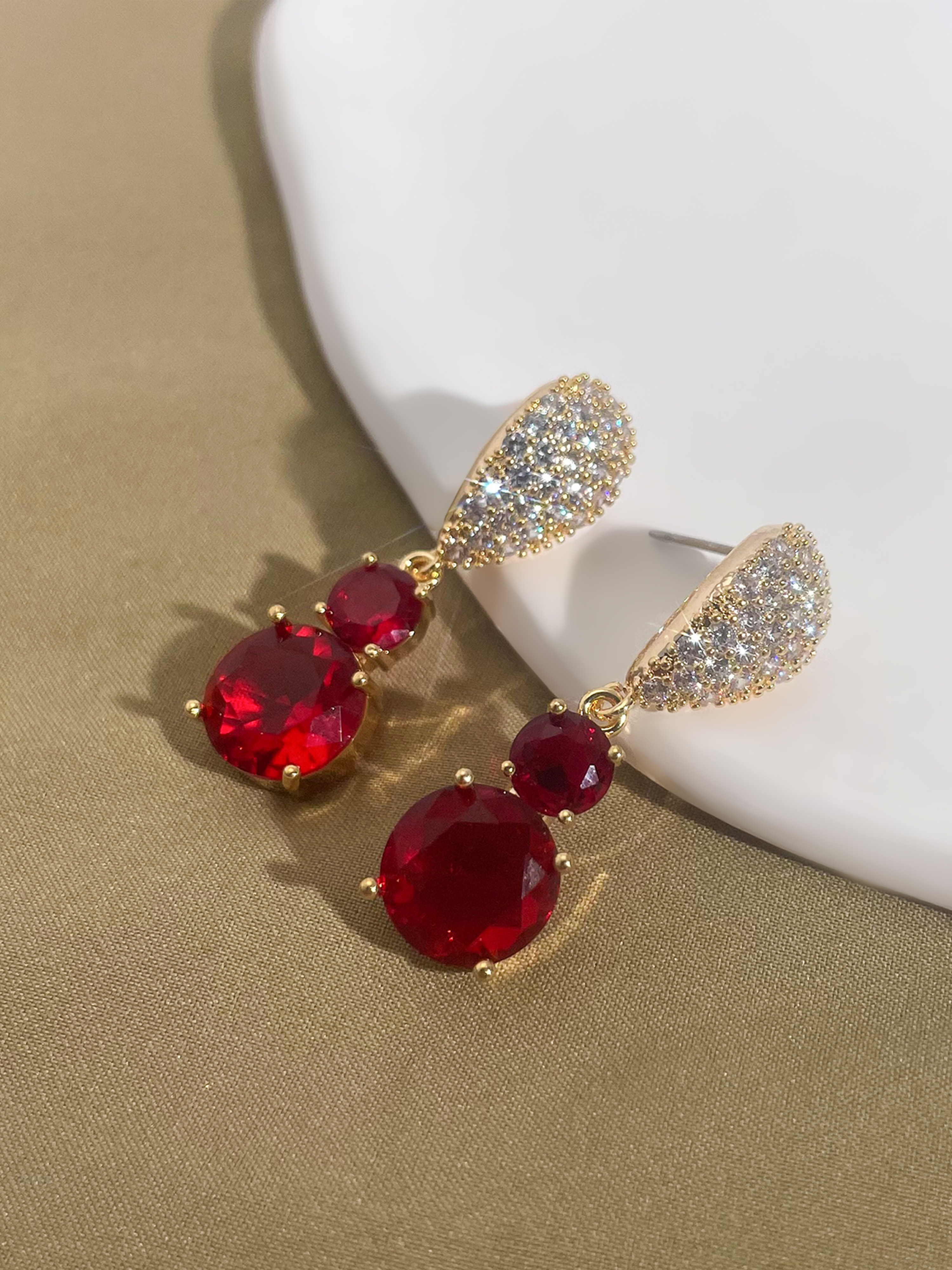 Embellished Dangle Earrings
