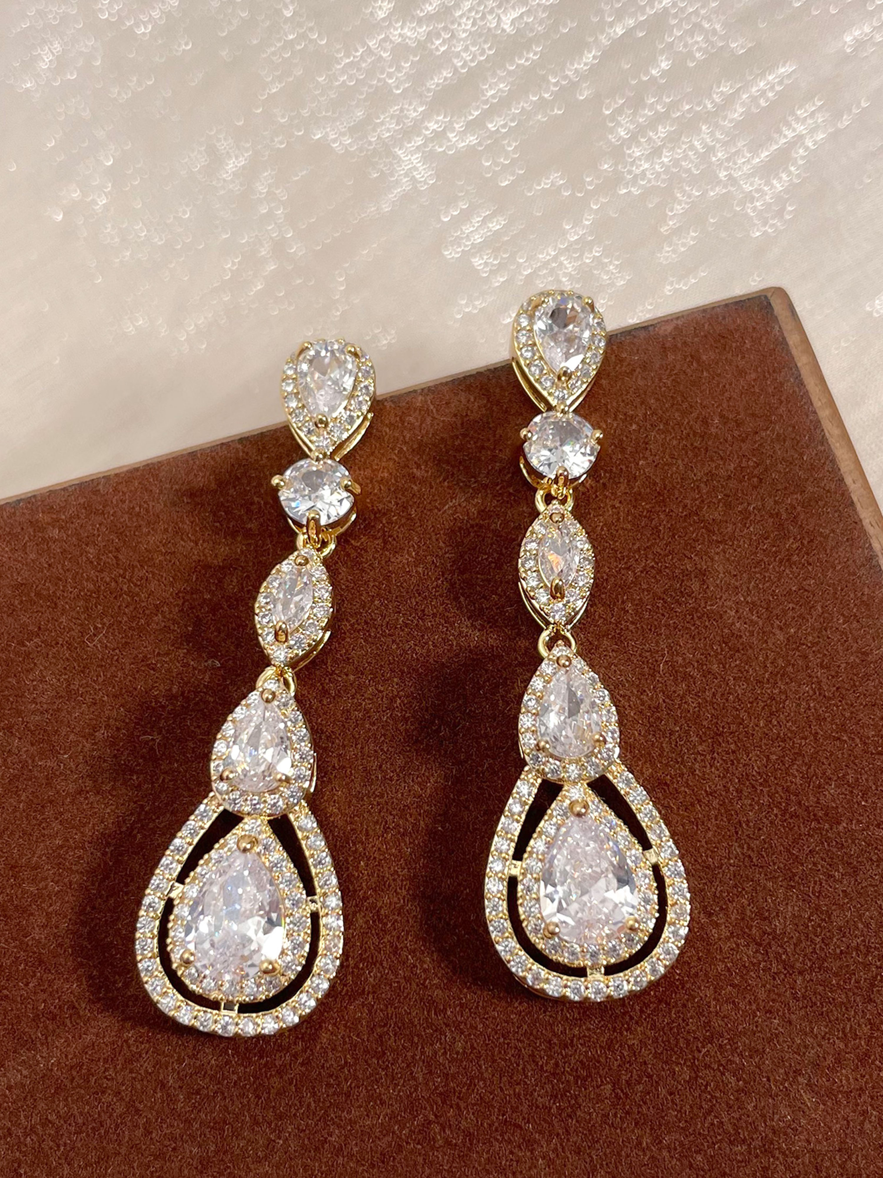 Embellished Dangle Earrings