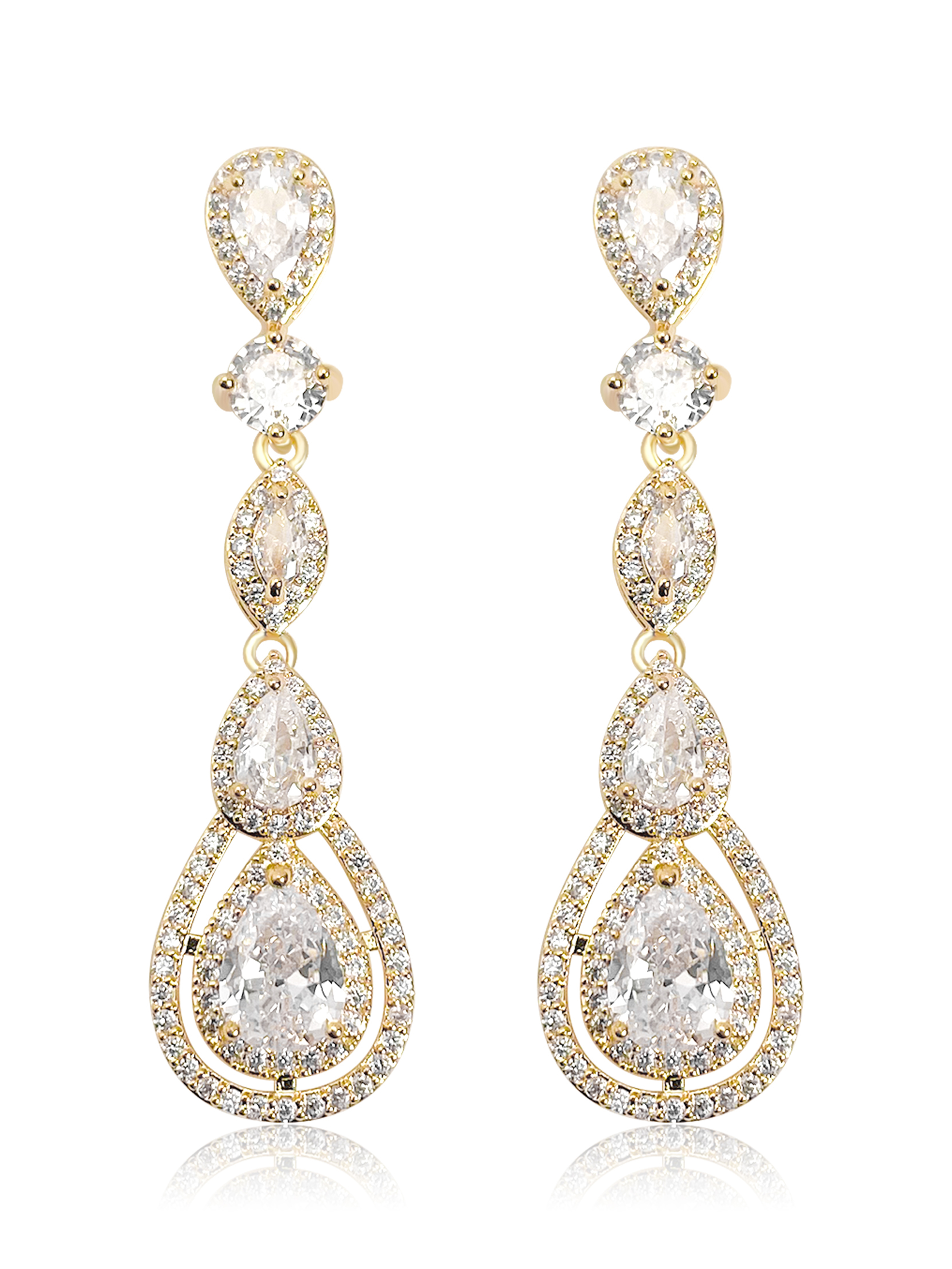 Embellished Dangle Earrings