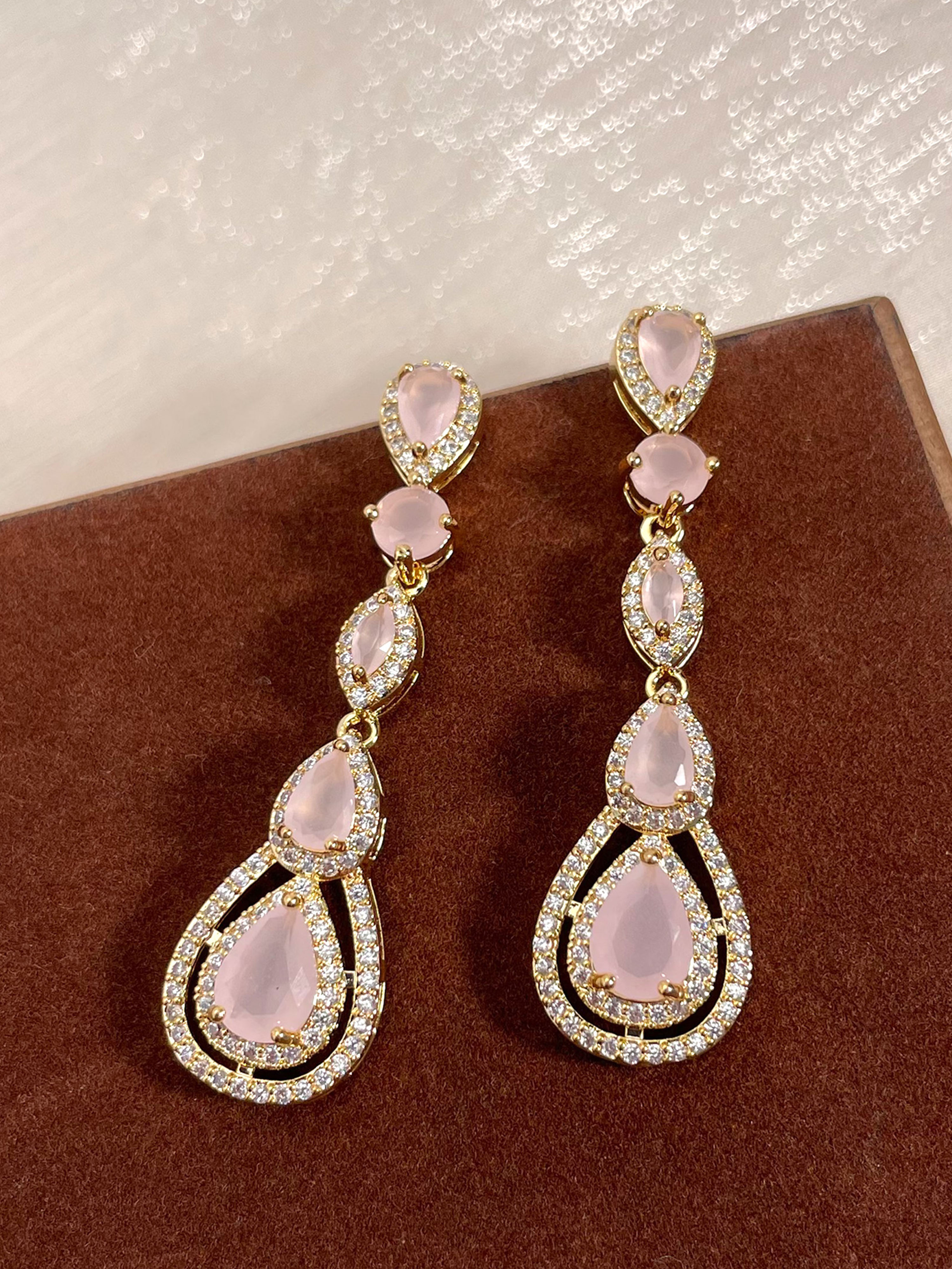 Embellished Dangle Earrings