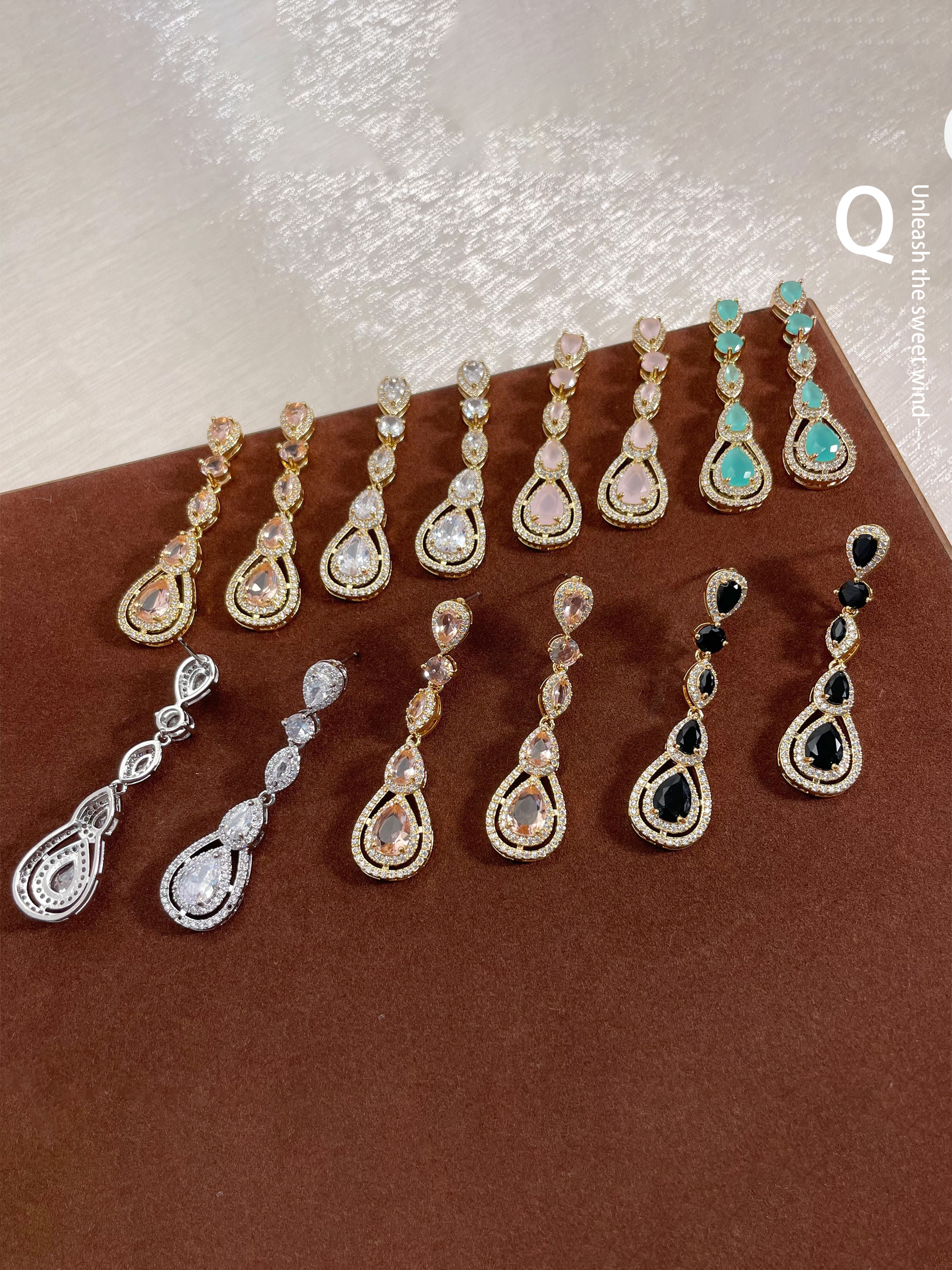 Embellished Dangle Earrings