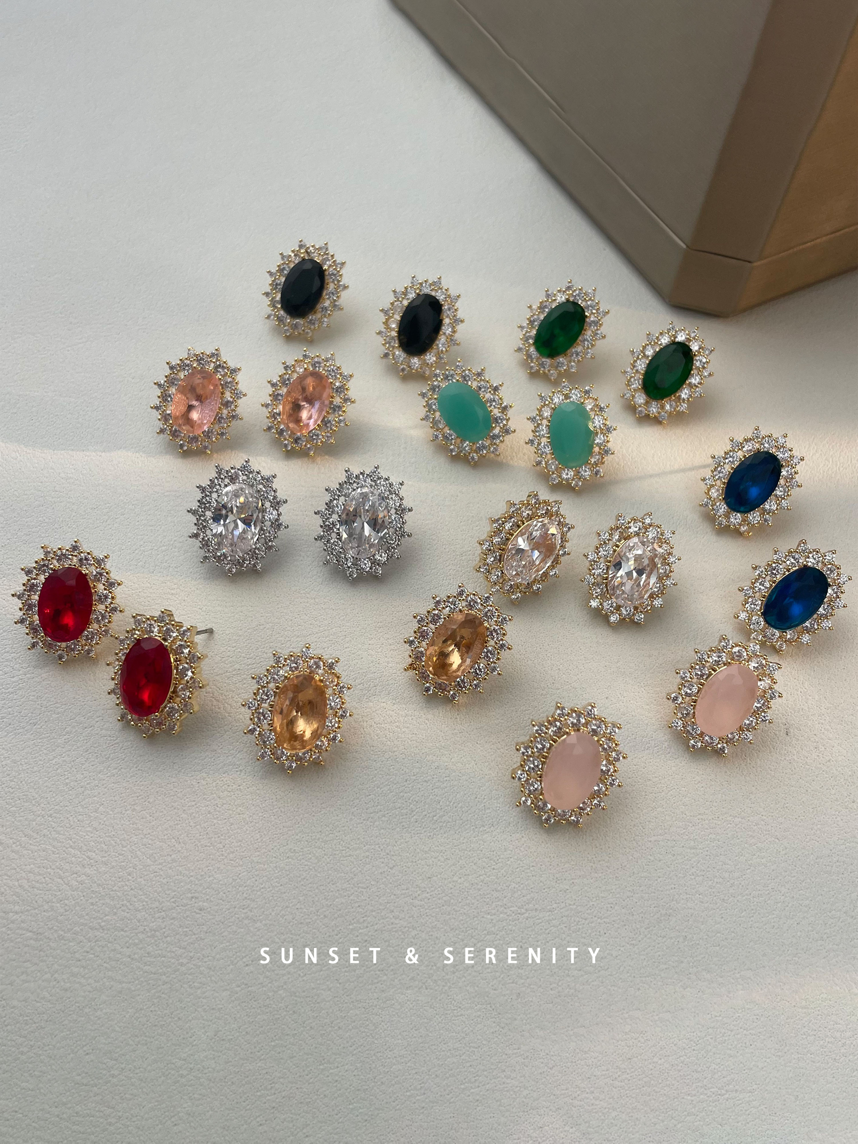 Embellished Stud Earrings