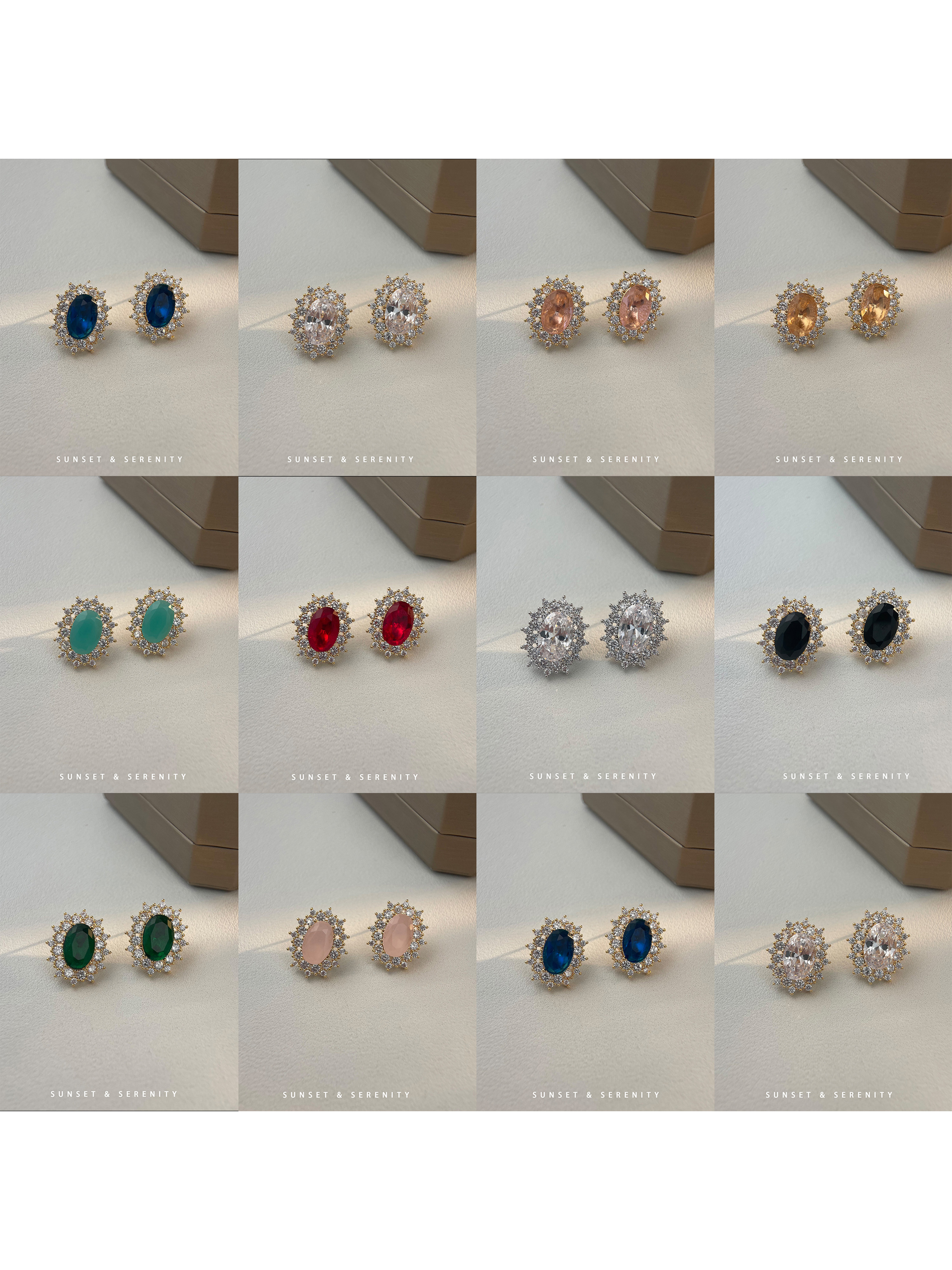Embellished Stud Earrings