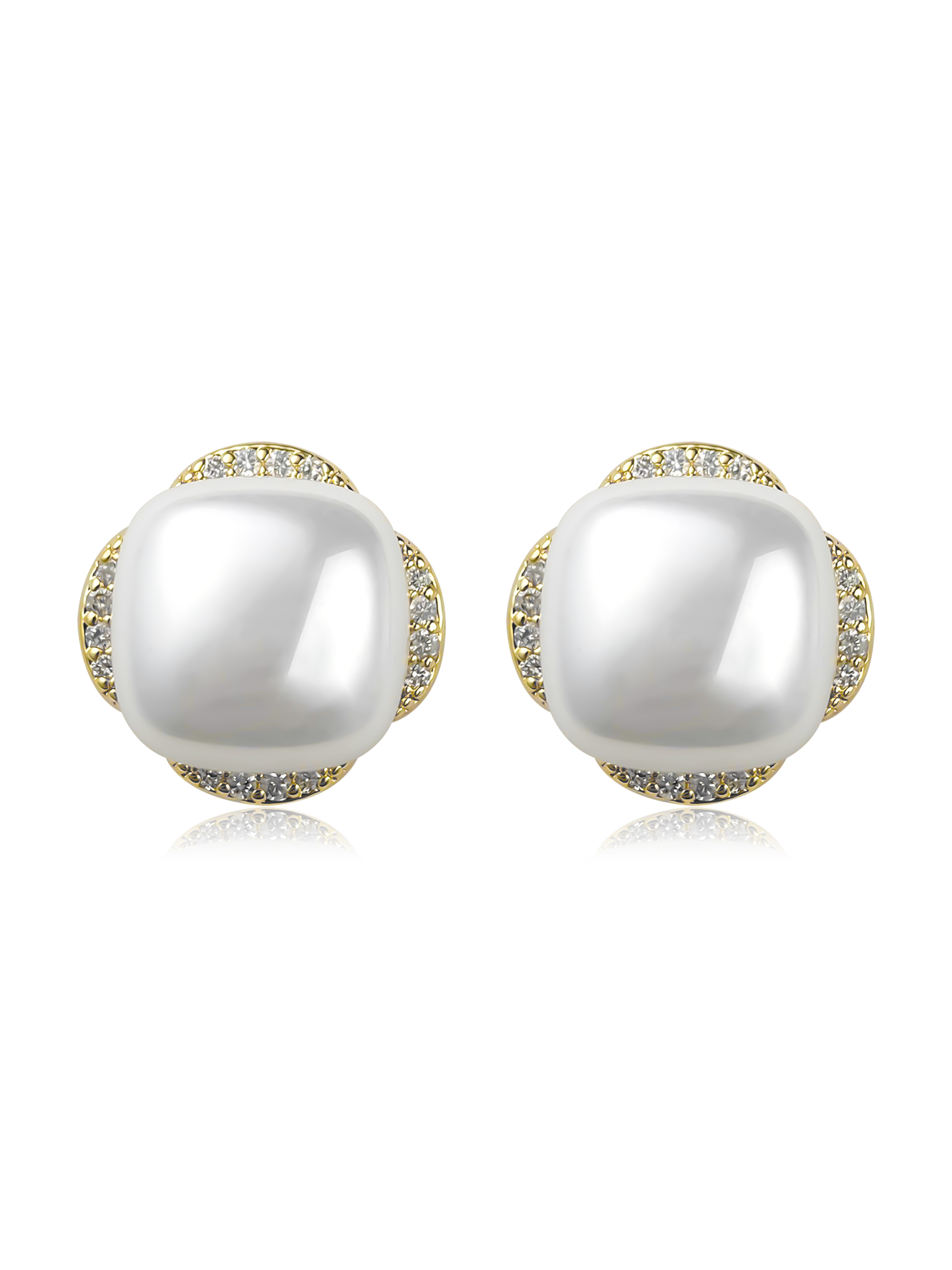 1-Pair Embellished Earrings