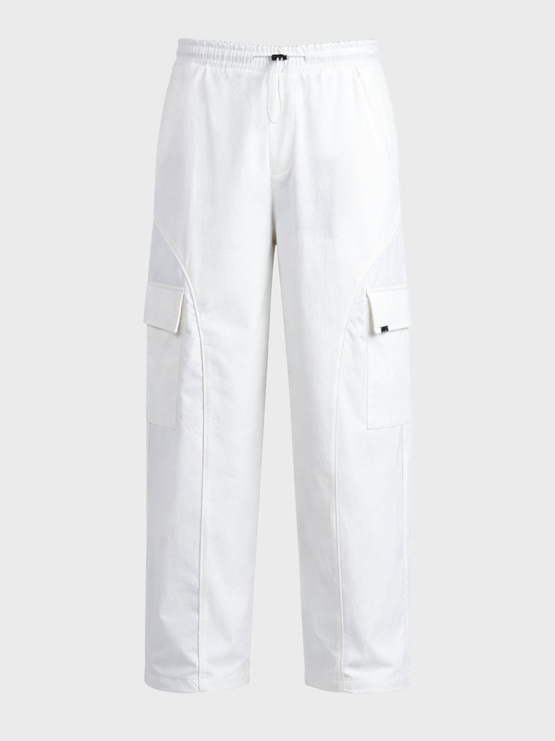 Men Baggy Cargo Fit Solid Cargo