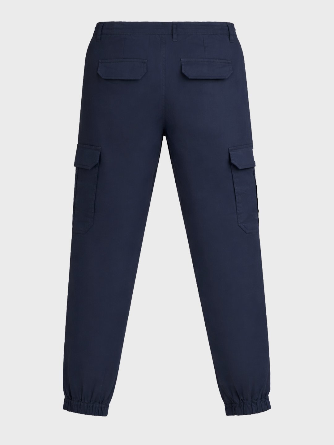 Men Regular Fit Solid Cargo Joggers