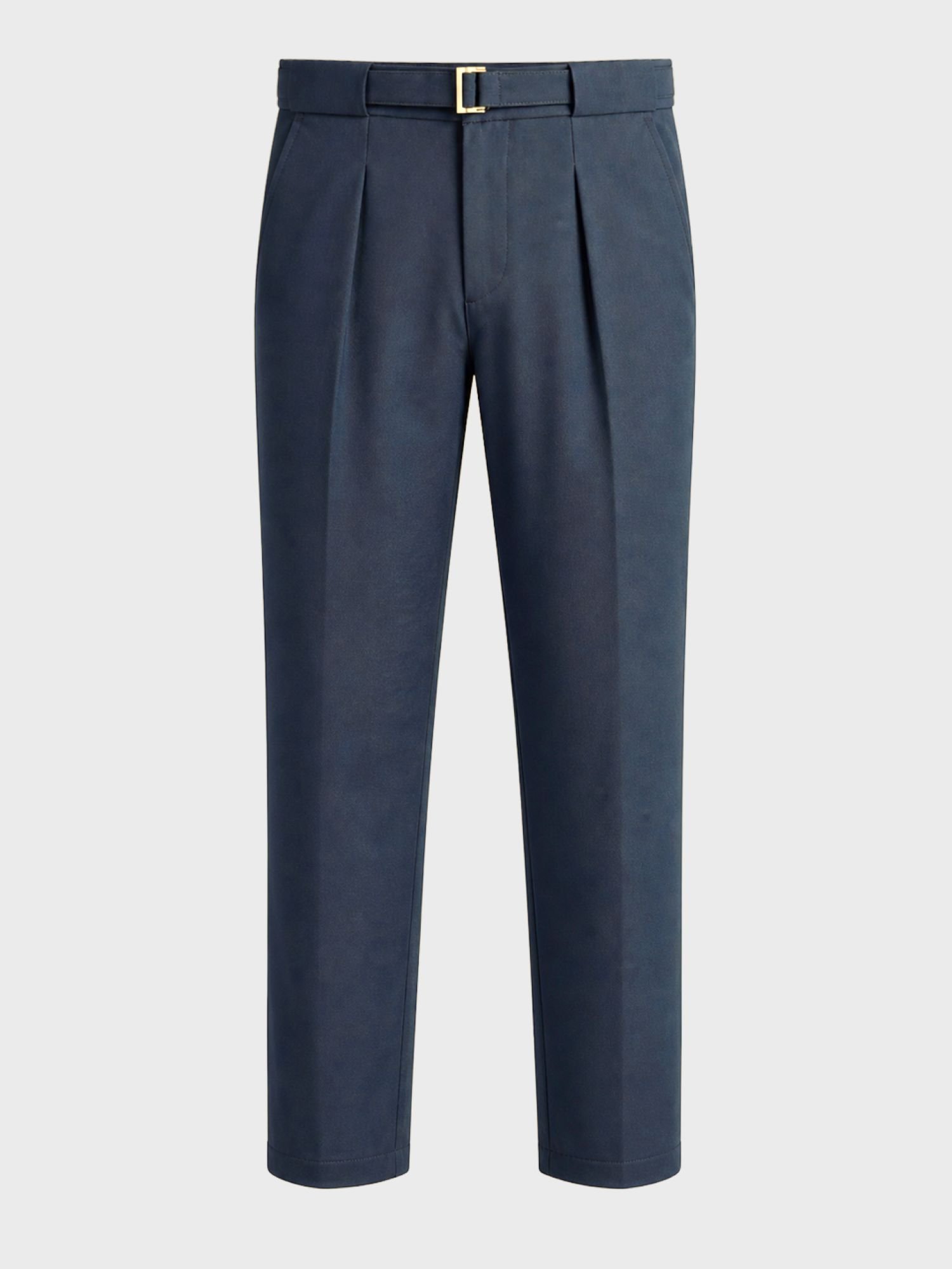 Men Regular Fit Solid Trousers