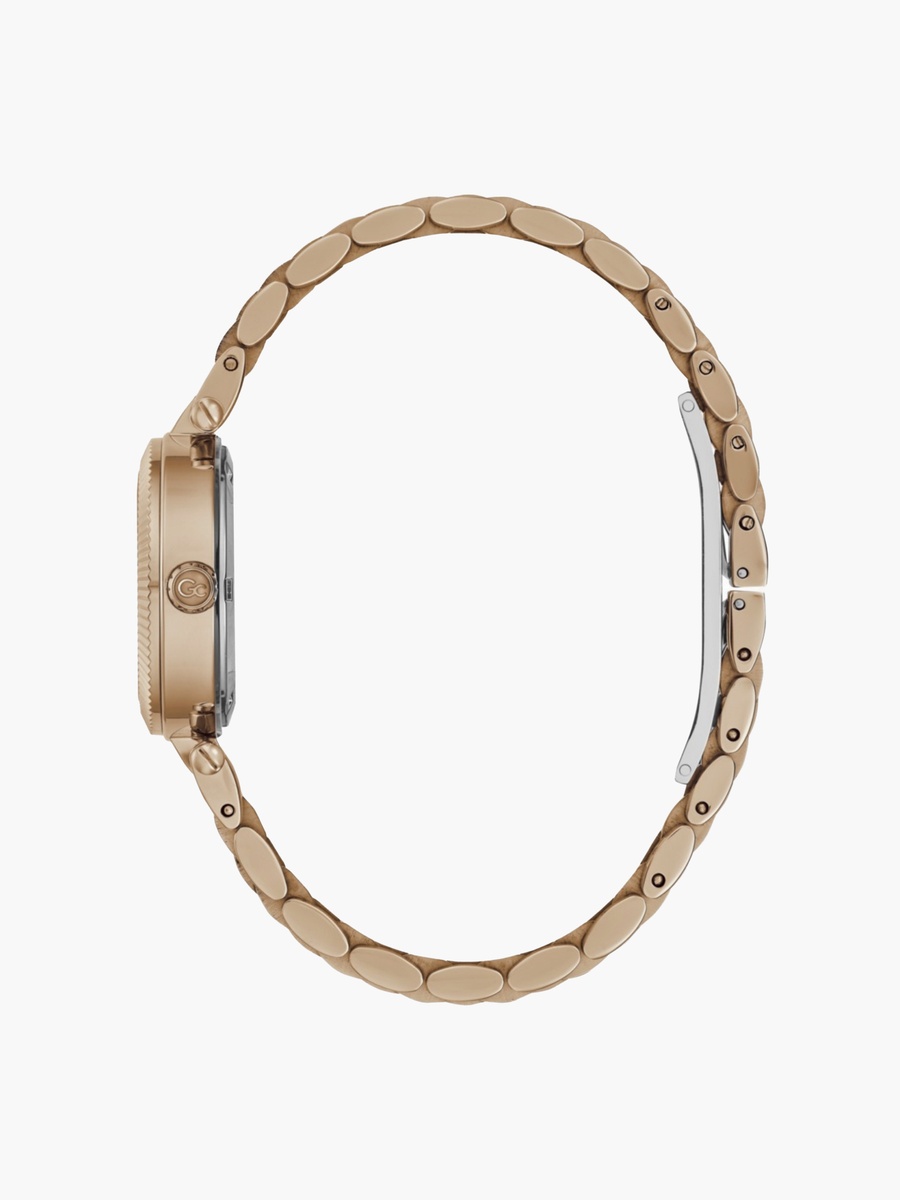 Fluted Bezel Bracelet Watch