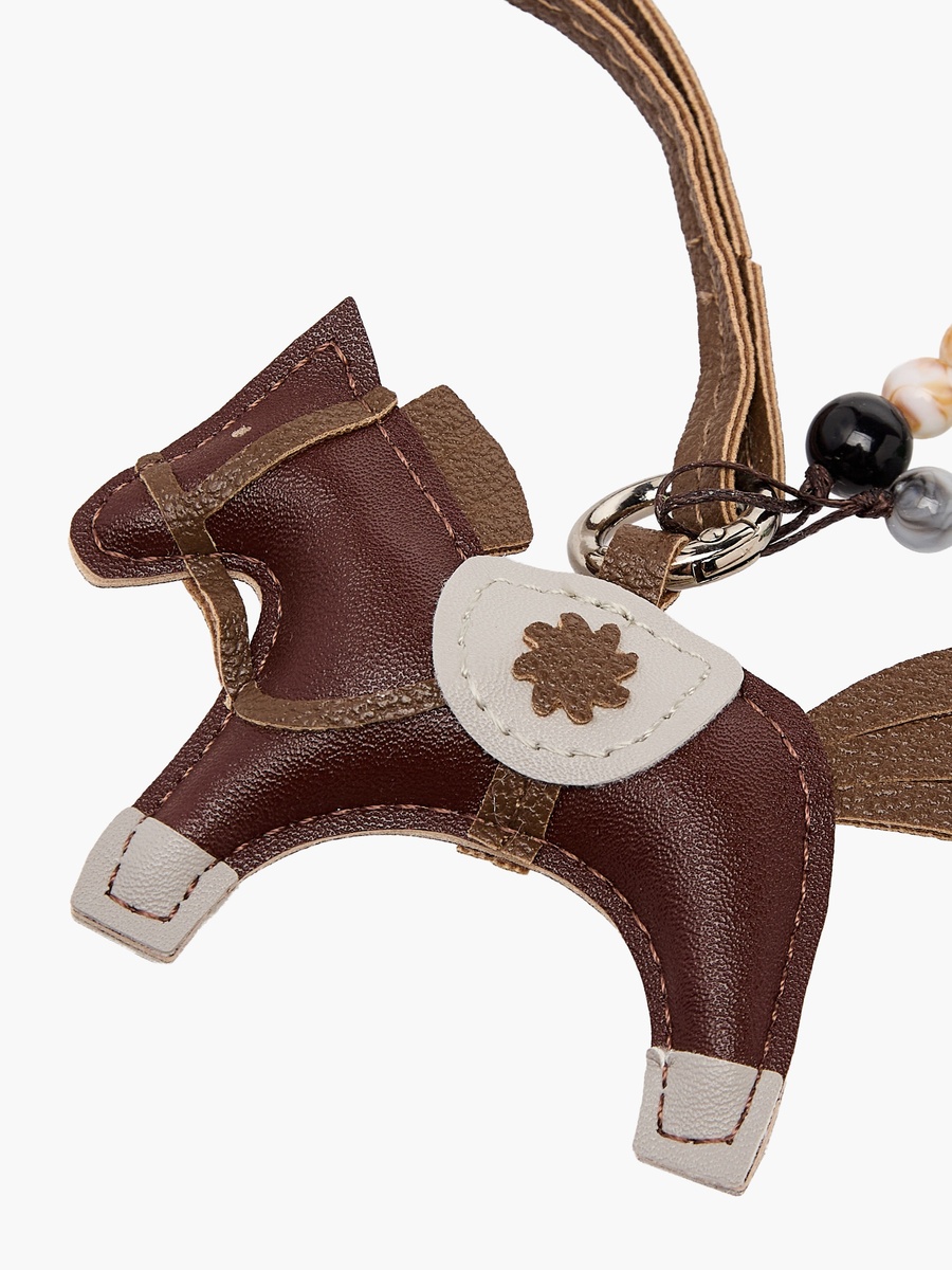 Horse Shaped Bag Charm